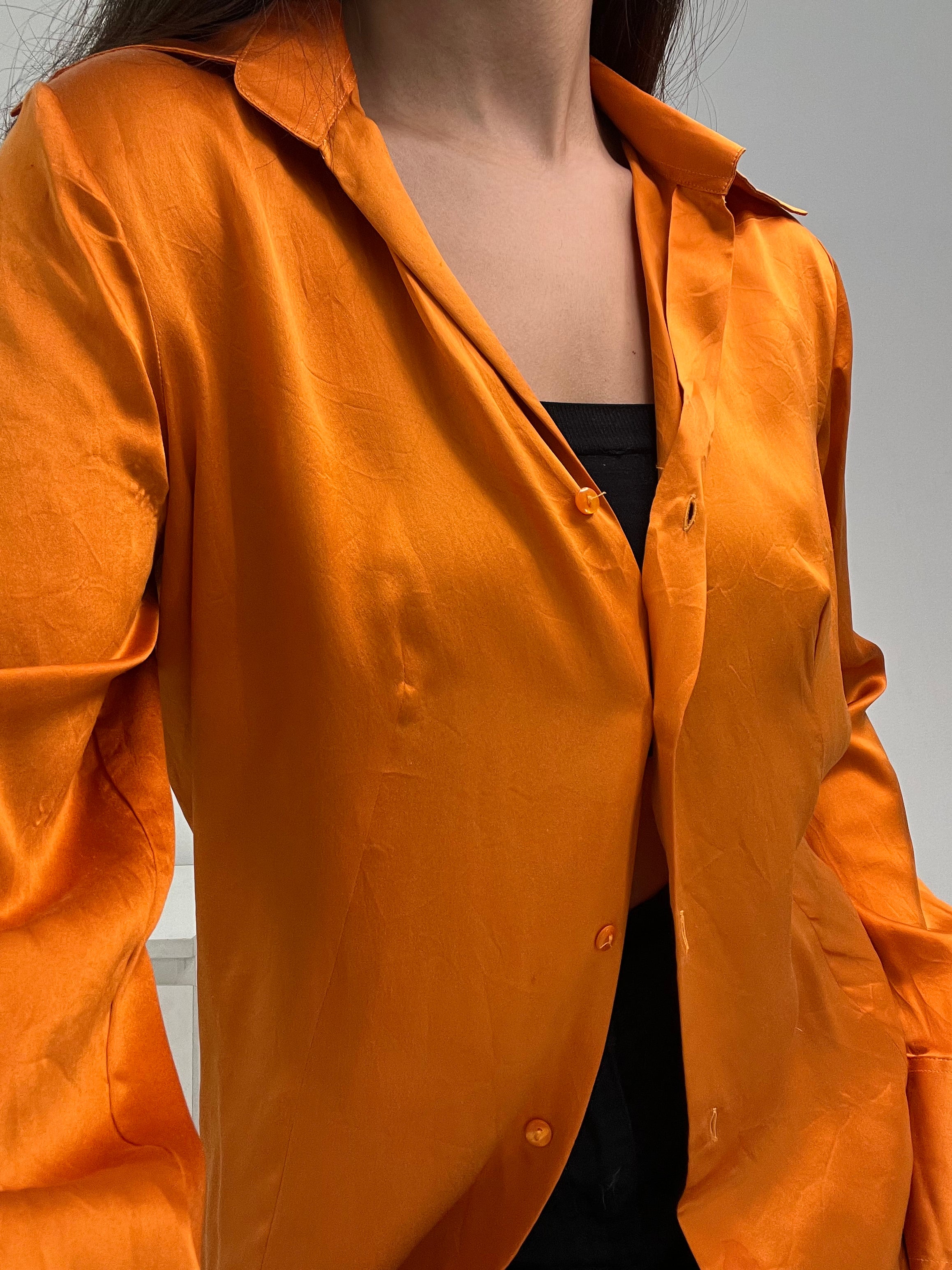 100% Silk Shirt-Bust 38 - Image 3