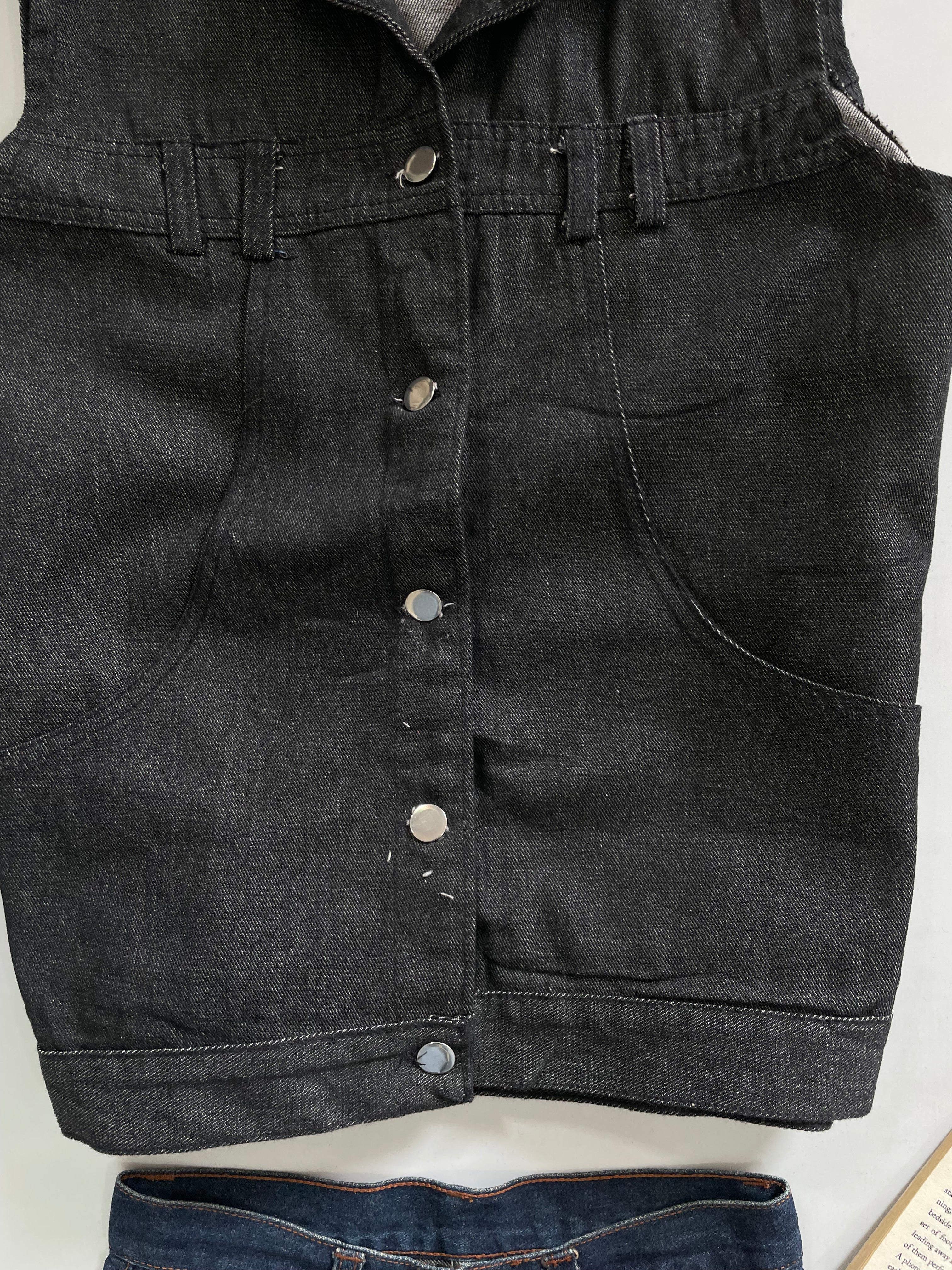 Denim Vest-Bust 42 - Image 3