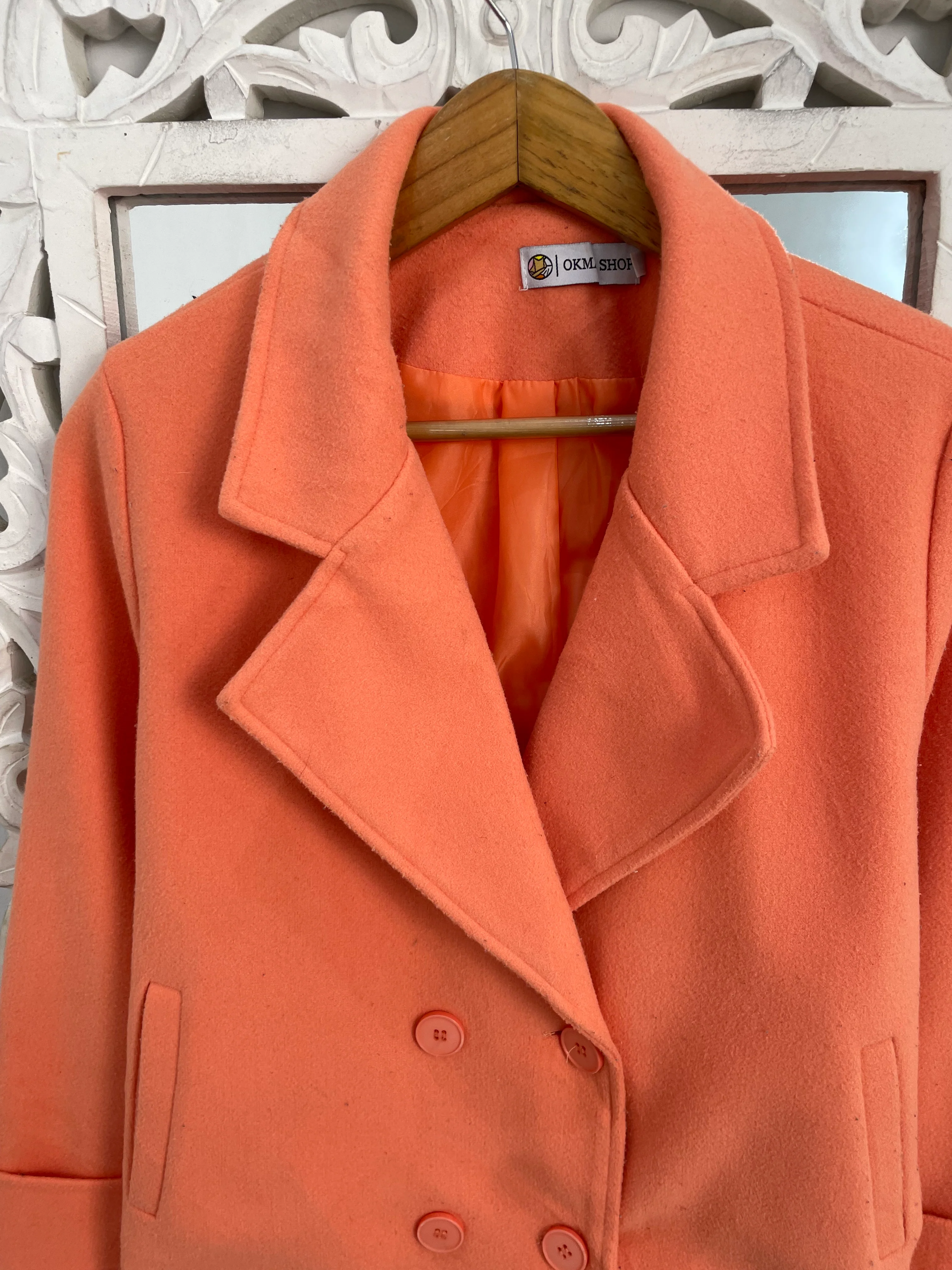 Okma Shop Tweed Warm Blazer-Bust 42 - Image 2
