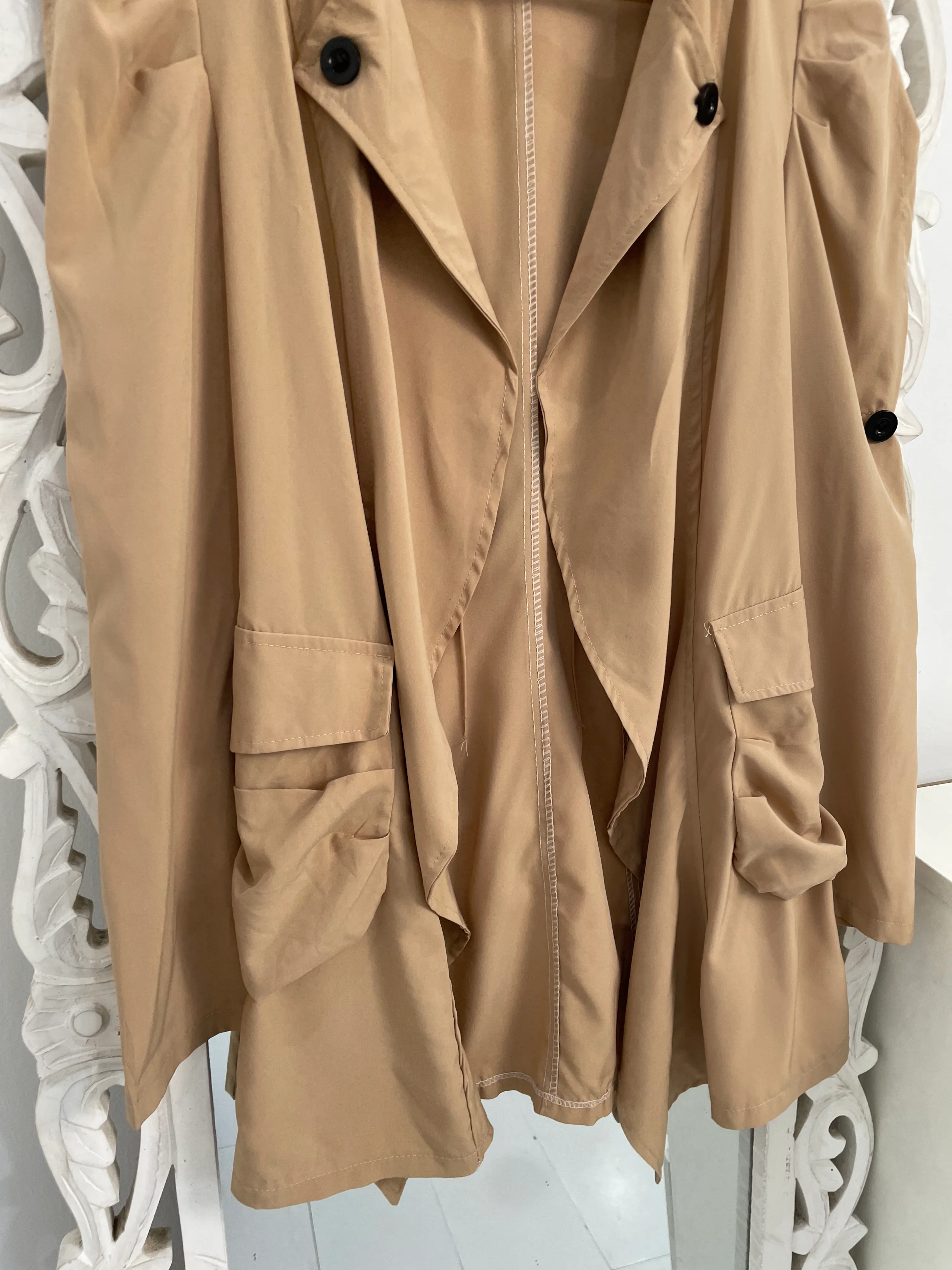 Beige Blazer-Bust 32 - Image 3