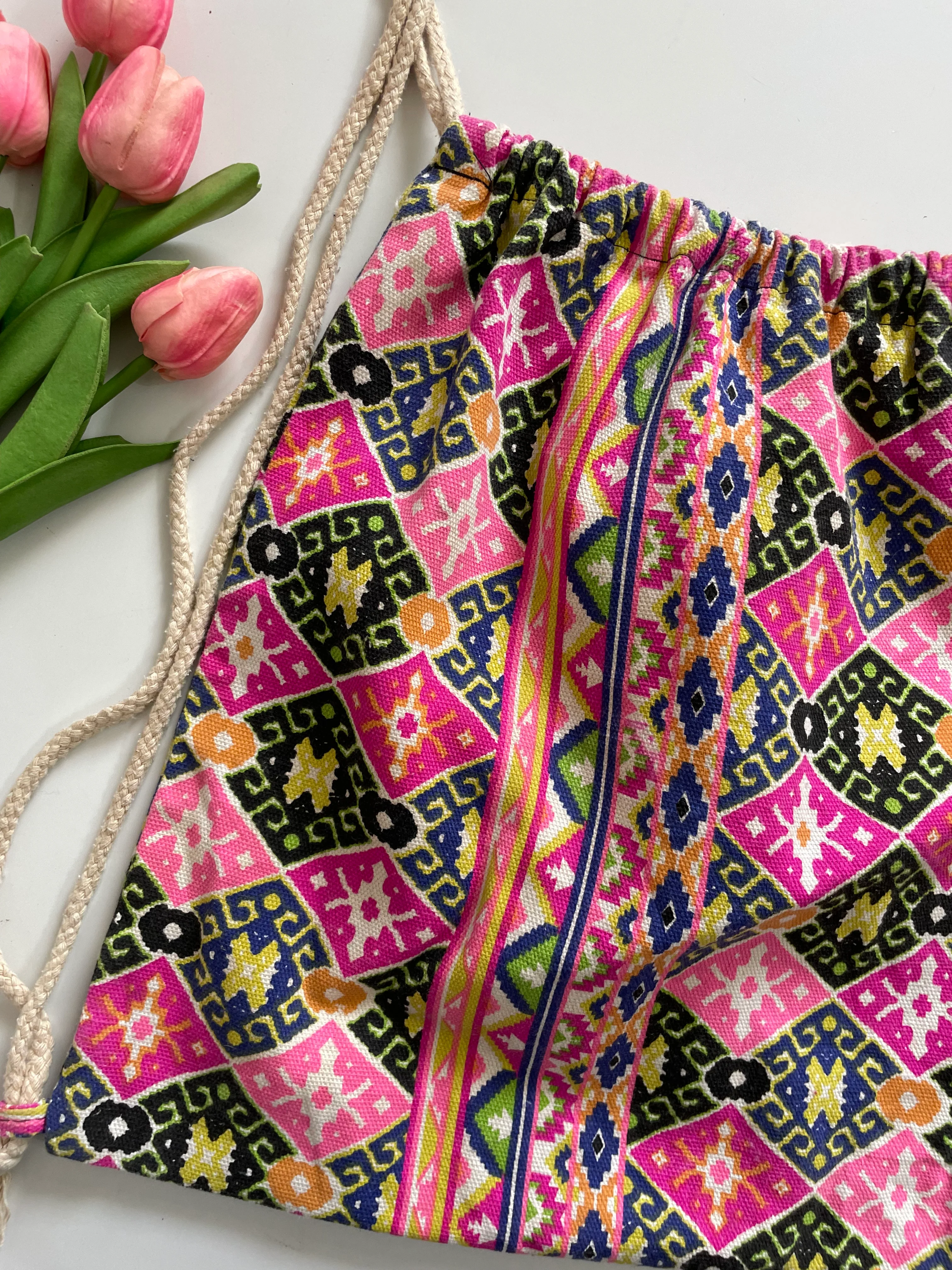 BOHO PRINTED BACKPACK - Image 3