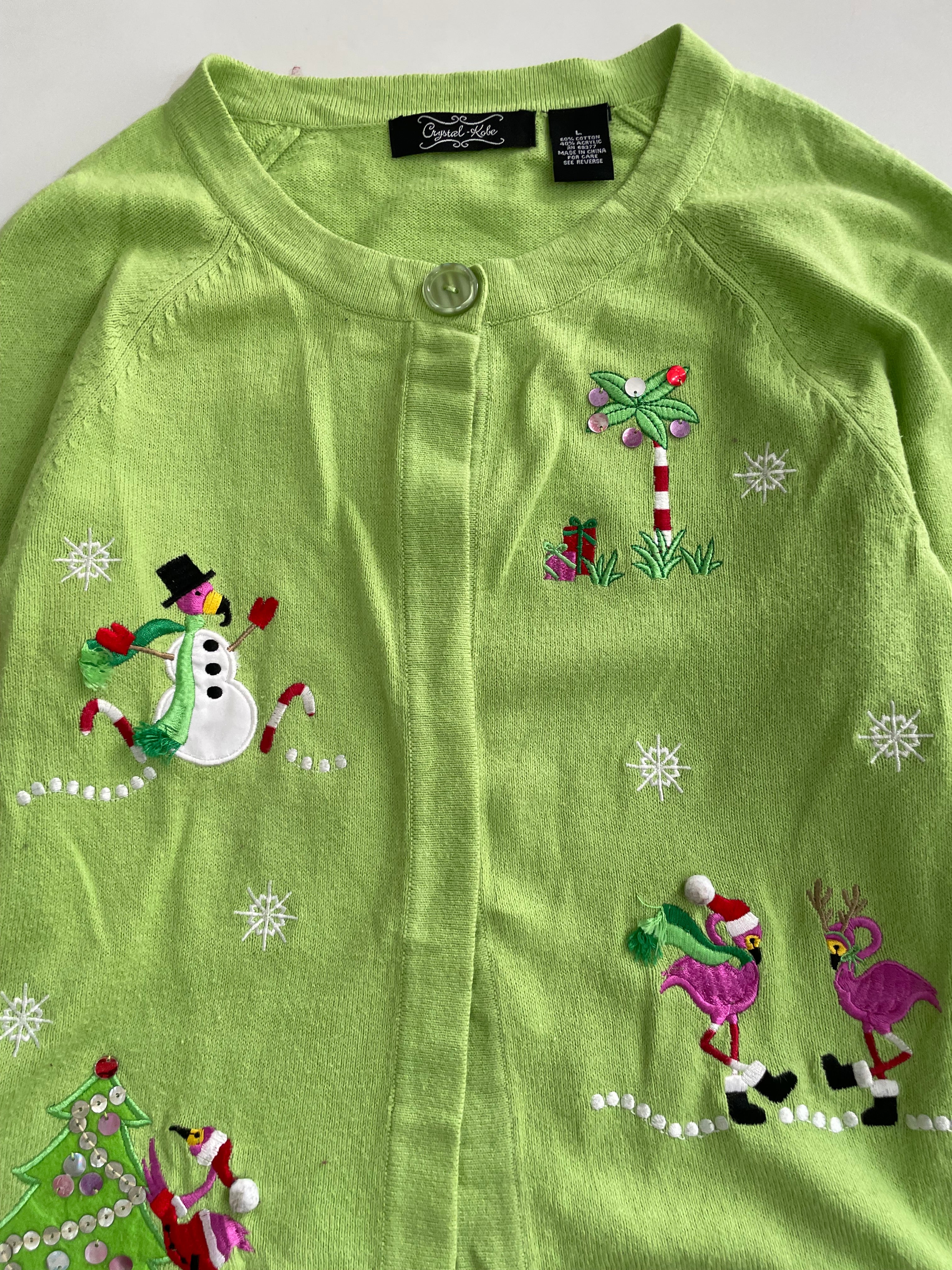 Crystal Kobe Christmas Sweater-Bust 38 - Image 2