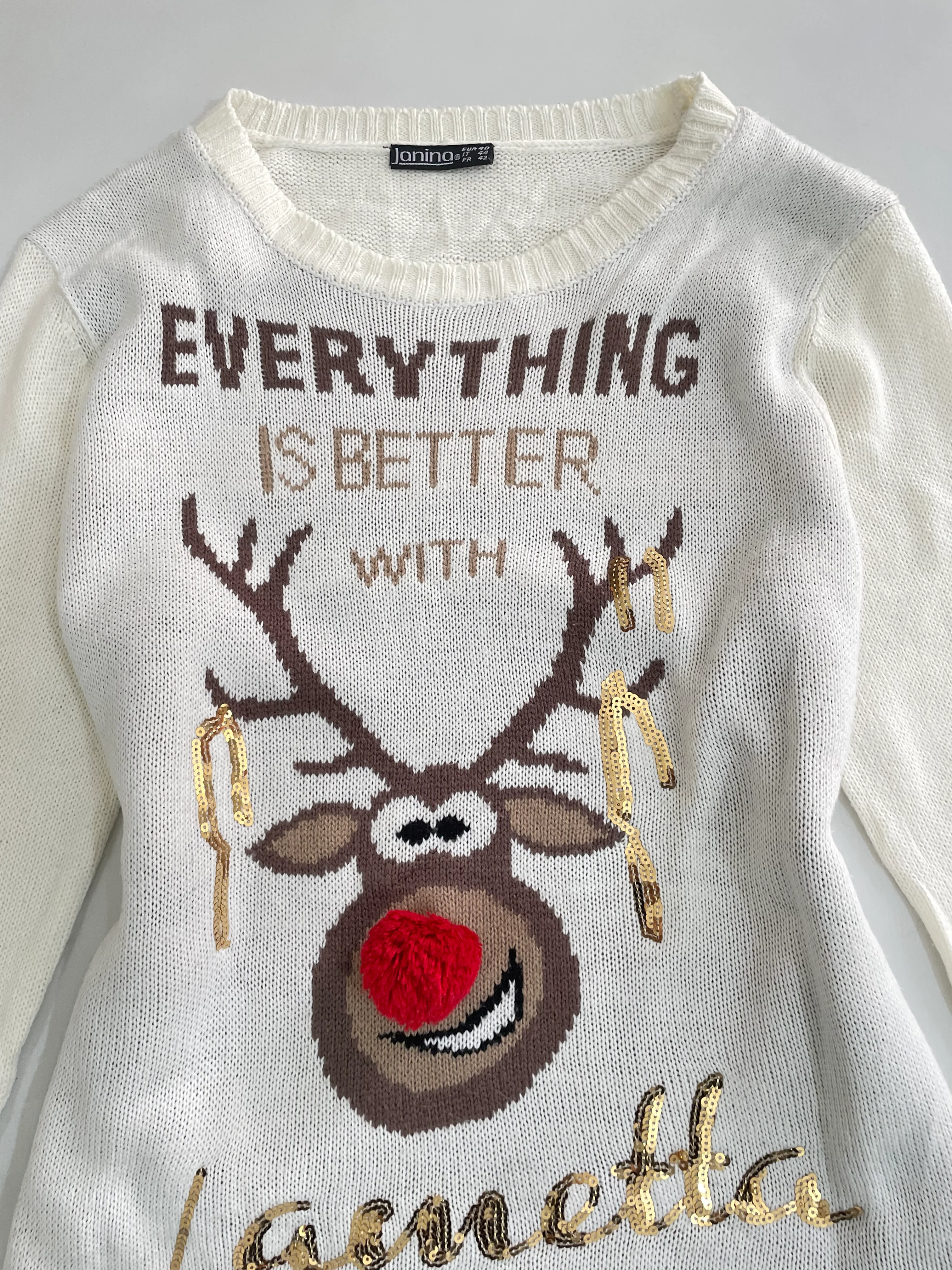 Christmas Sweater-Bust 36 - Image 2