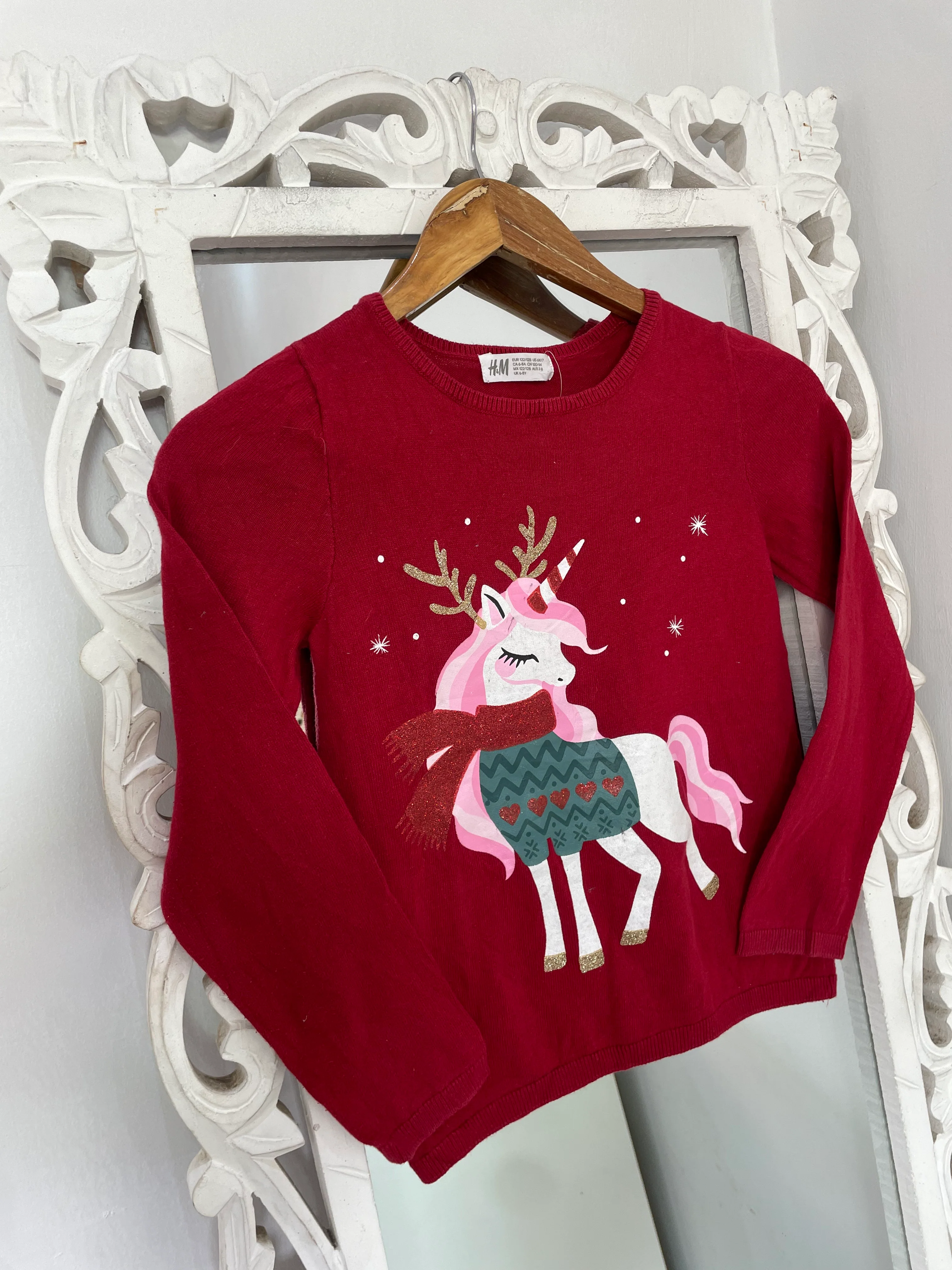 H&m Christmas Sweater-Bust 28