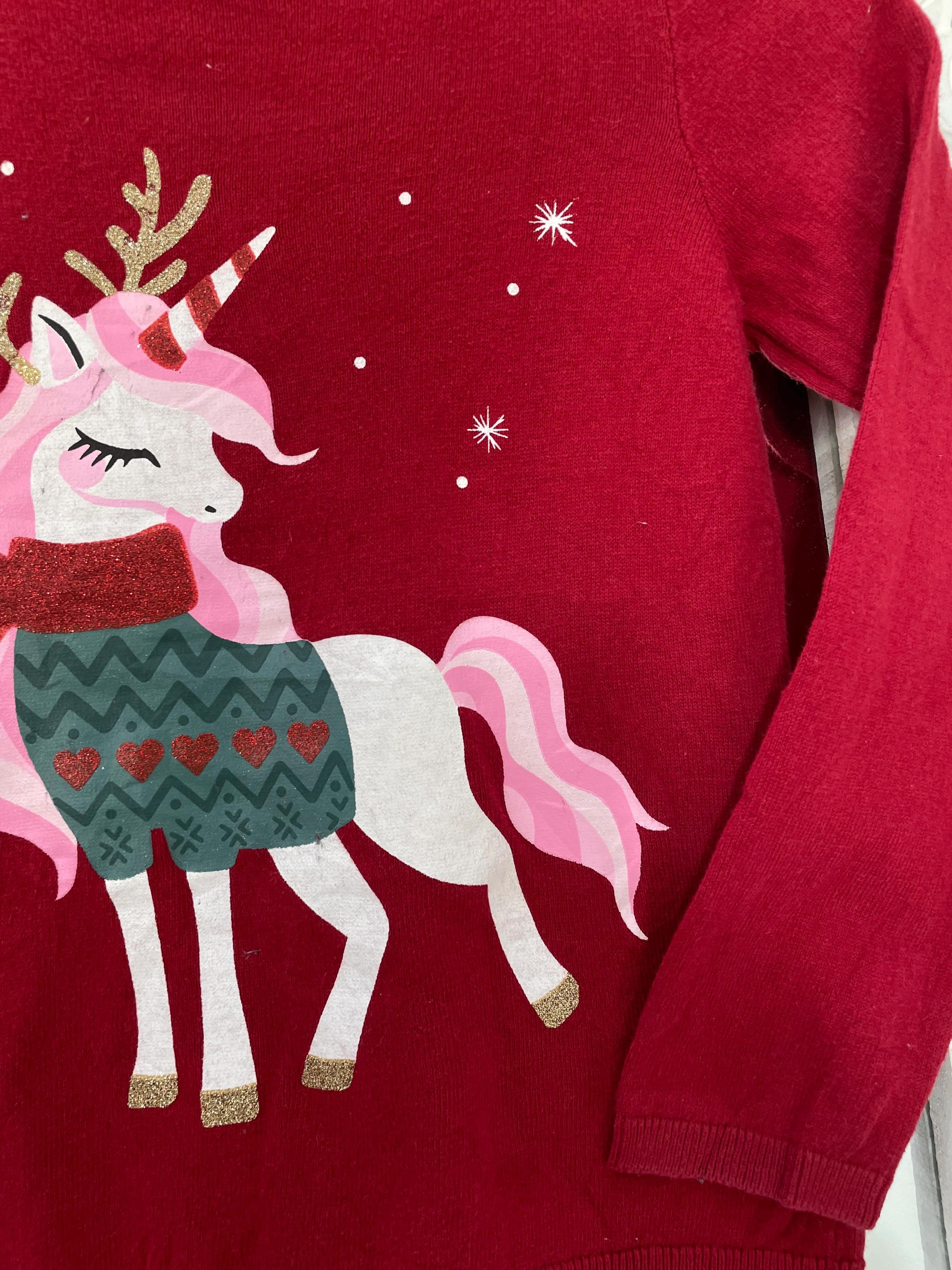 H&m Christmas Sweater-Bust 28 - Image 2