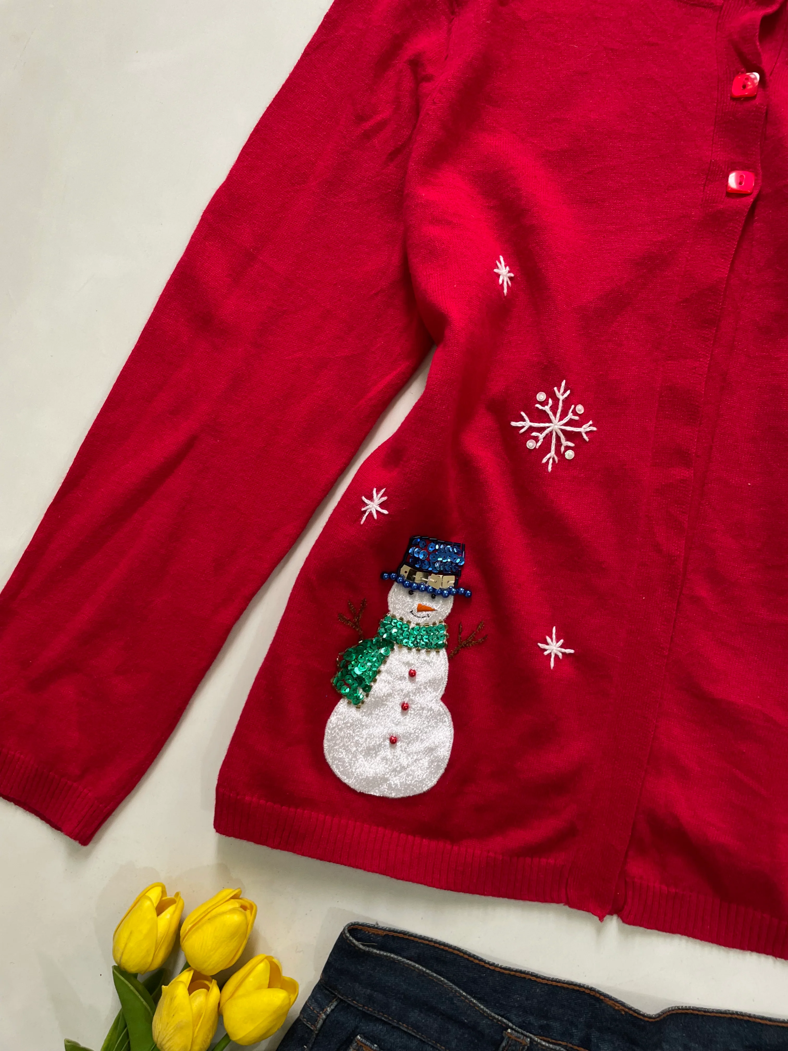 Mercer Street Christmas Sweater-Bust 40 - Image 3