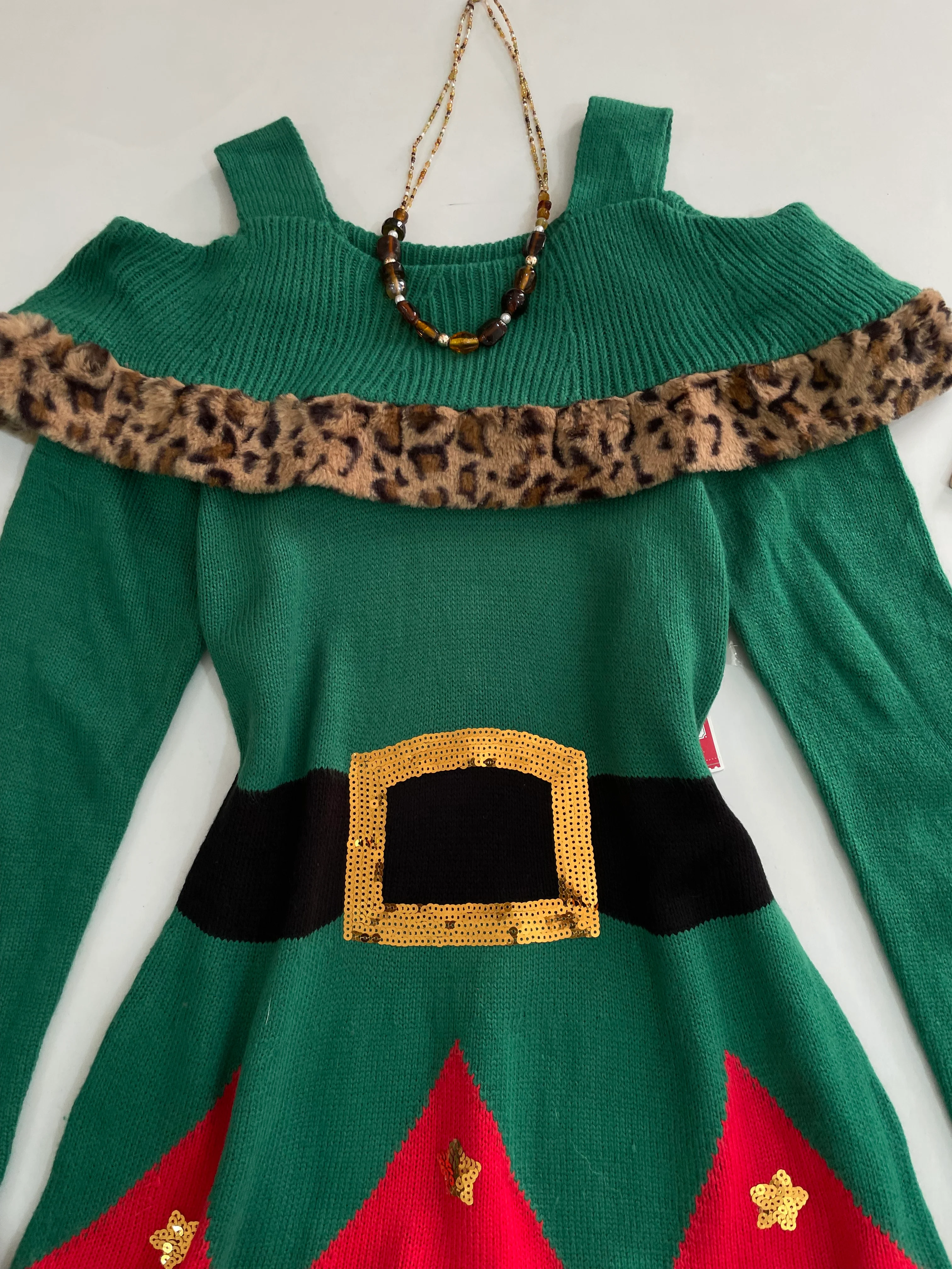 Christmas Sweater Dress-Bust 32 - Image 2