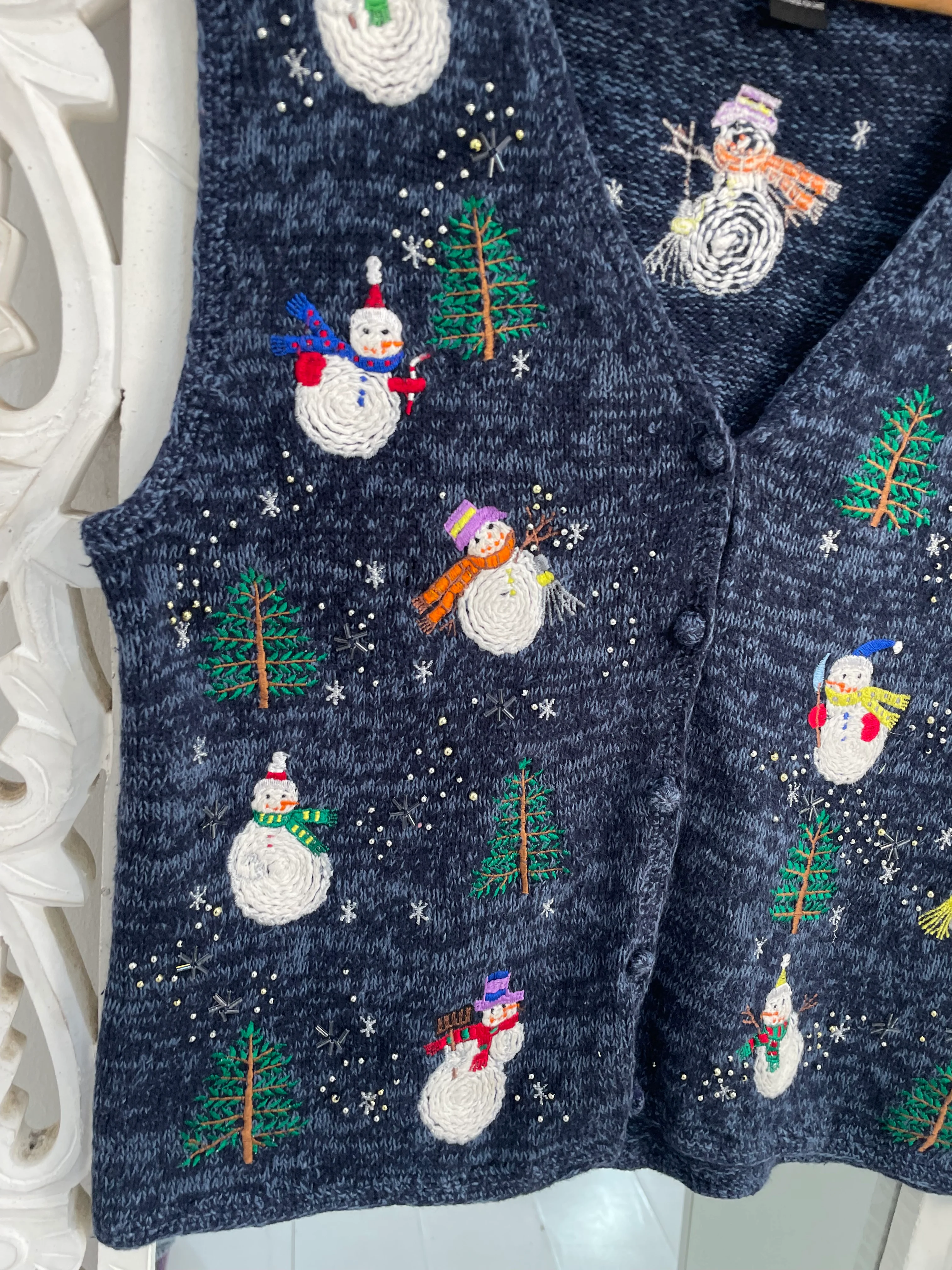 Christmas Sweater Vest-Bust 38 - Image 3