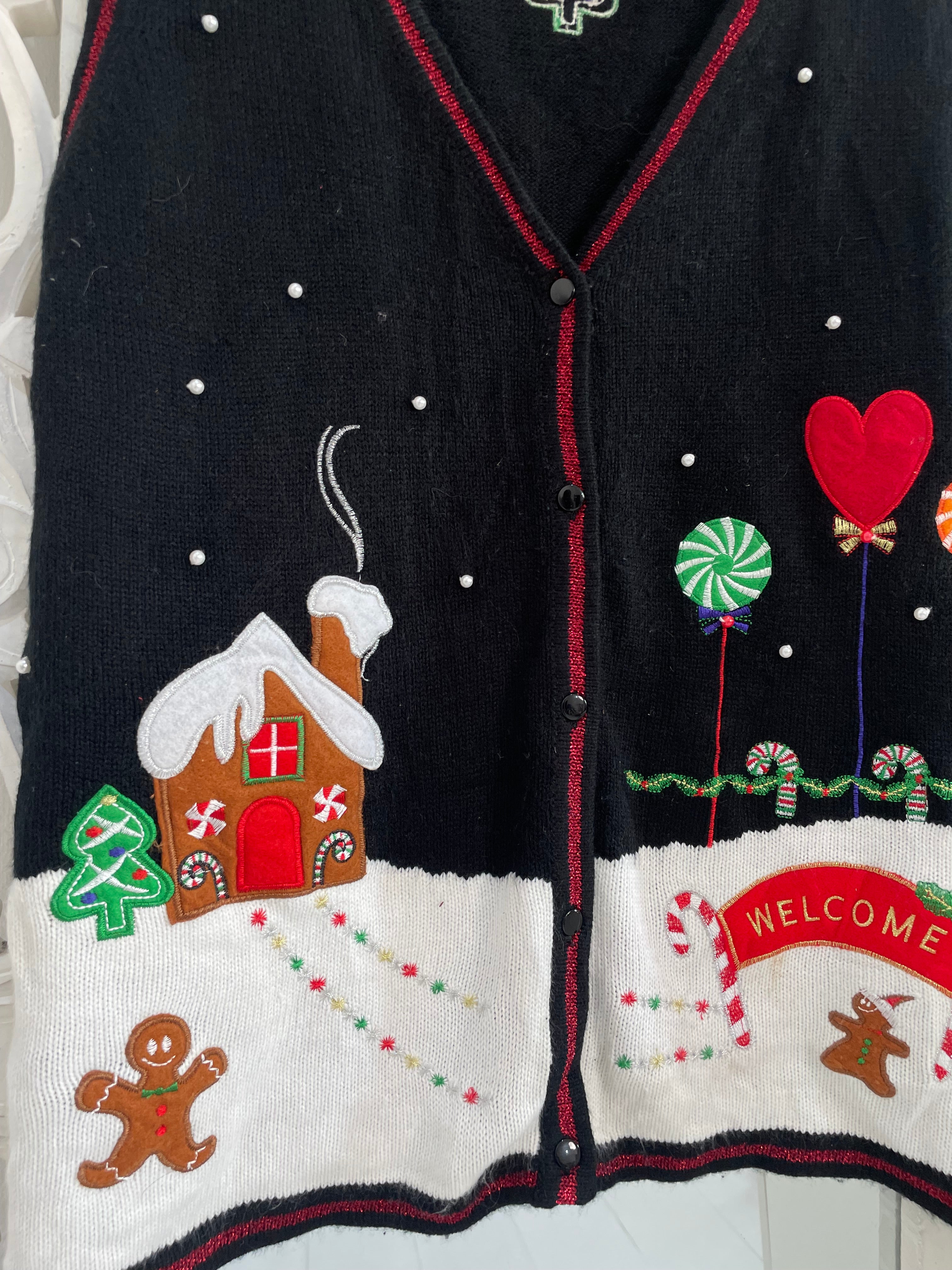 Christmas Sweater Vest-Bust 46 - Image 3