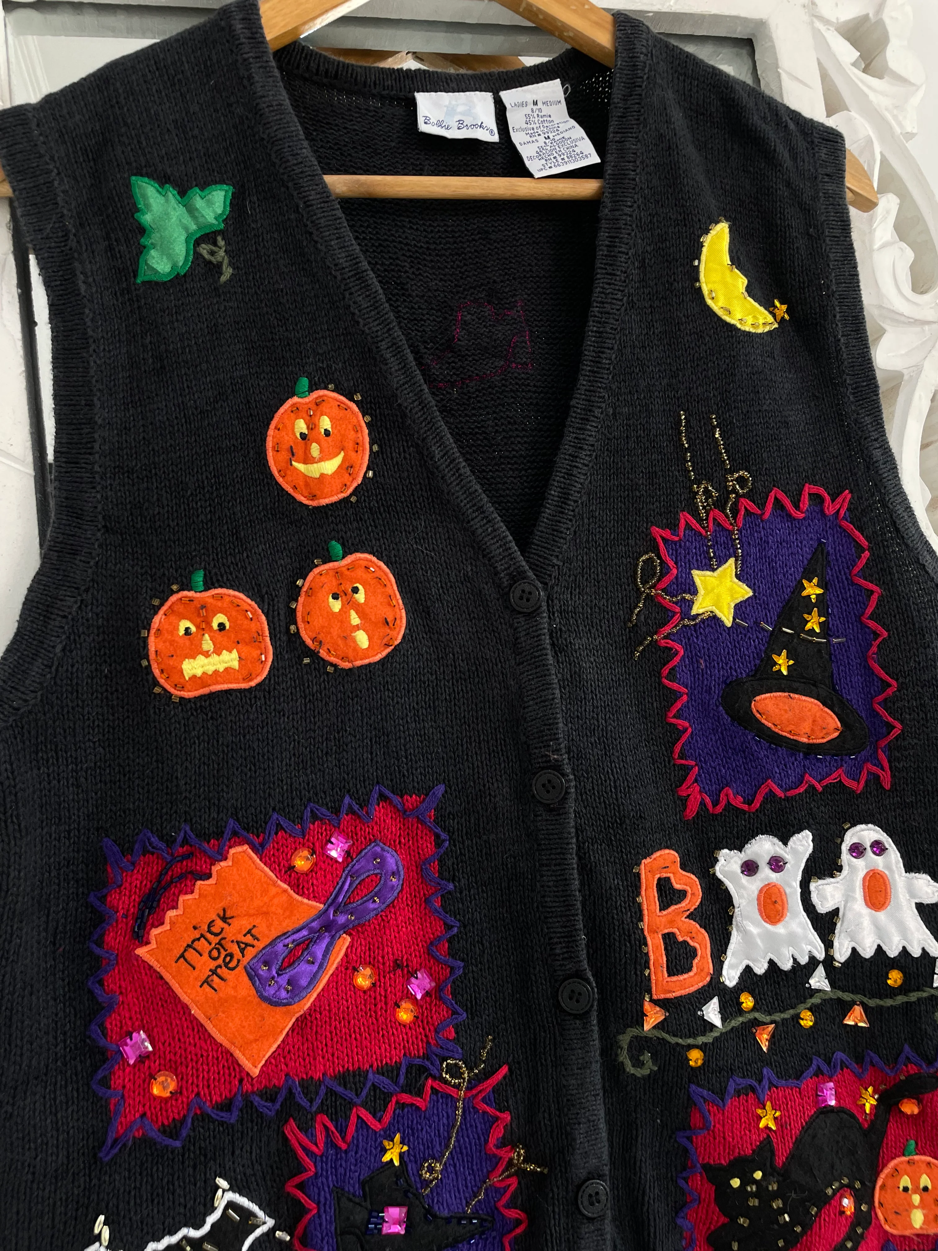 Bobbie Brooks Christmas Sweater Vest-Bust 40 - Image 2