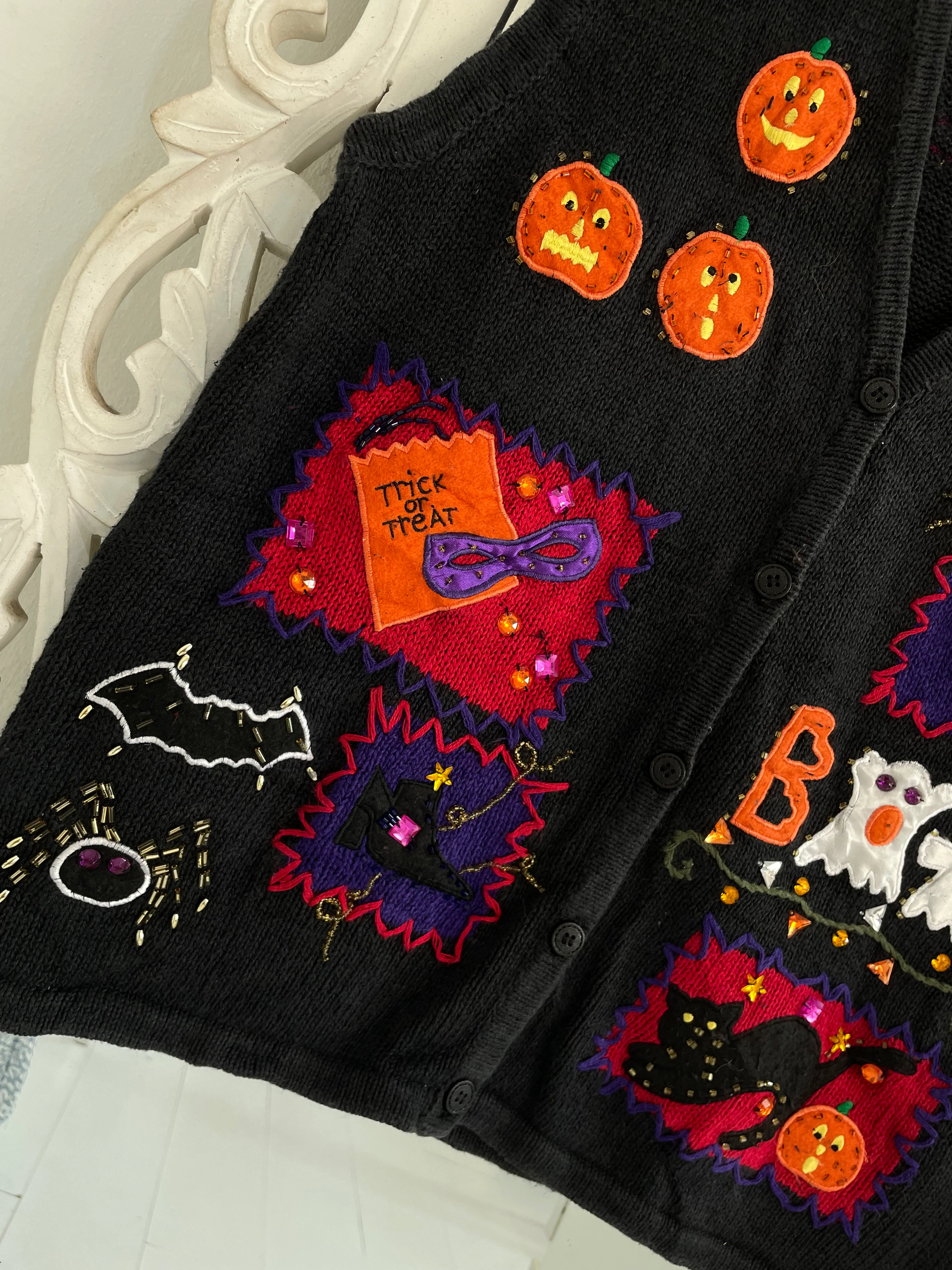 Bobbie Brooks Christmas Sweater Vest-Bust 40 - Image 3