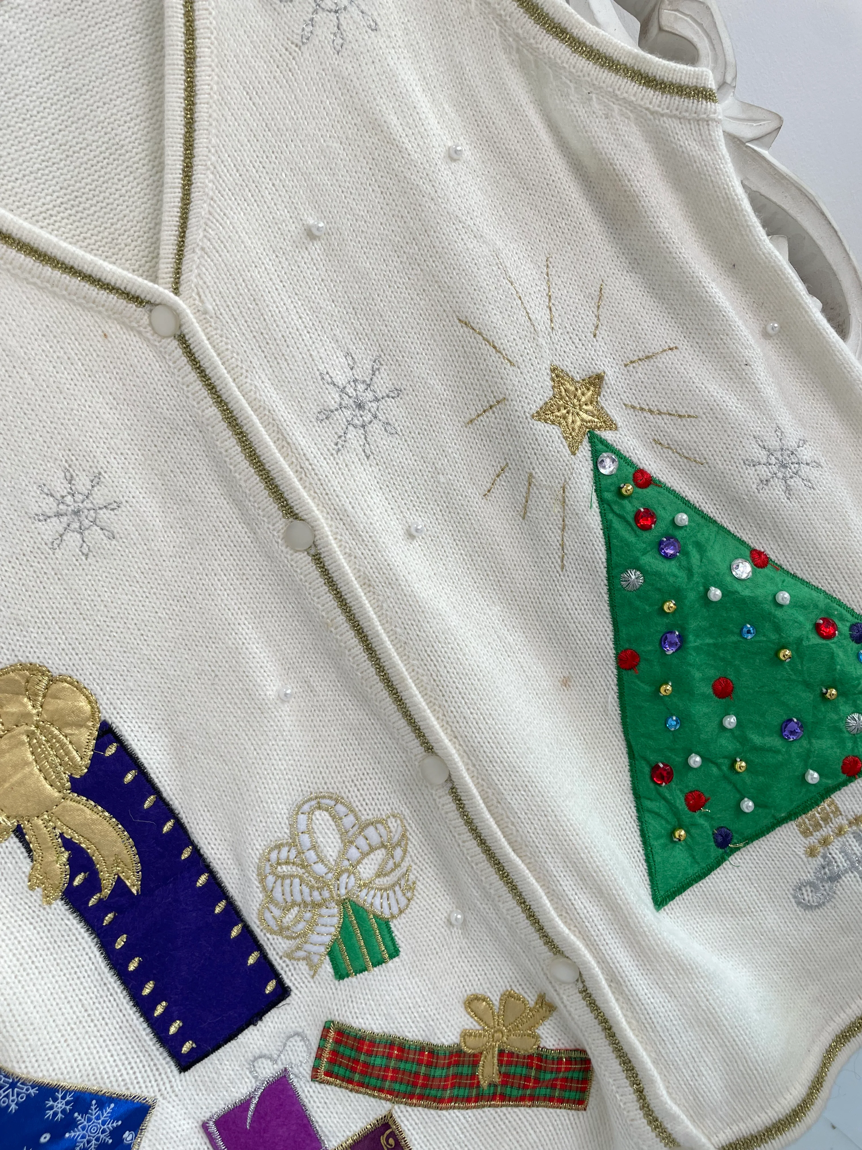 Christmas Sweater Vest-Bust 40 - Image 3