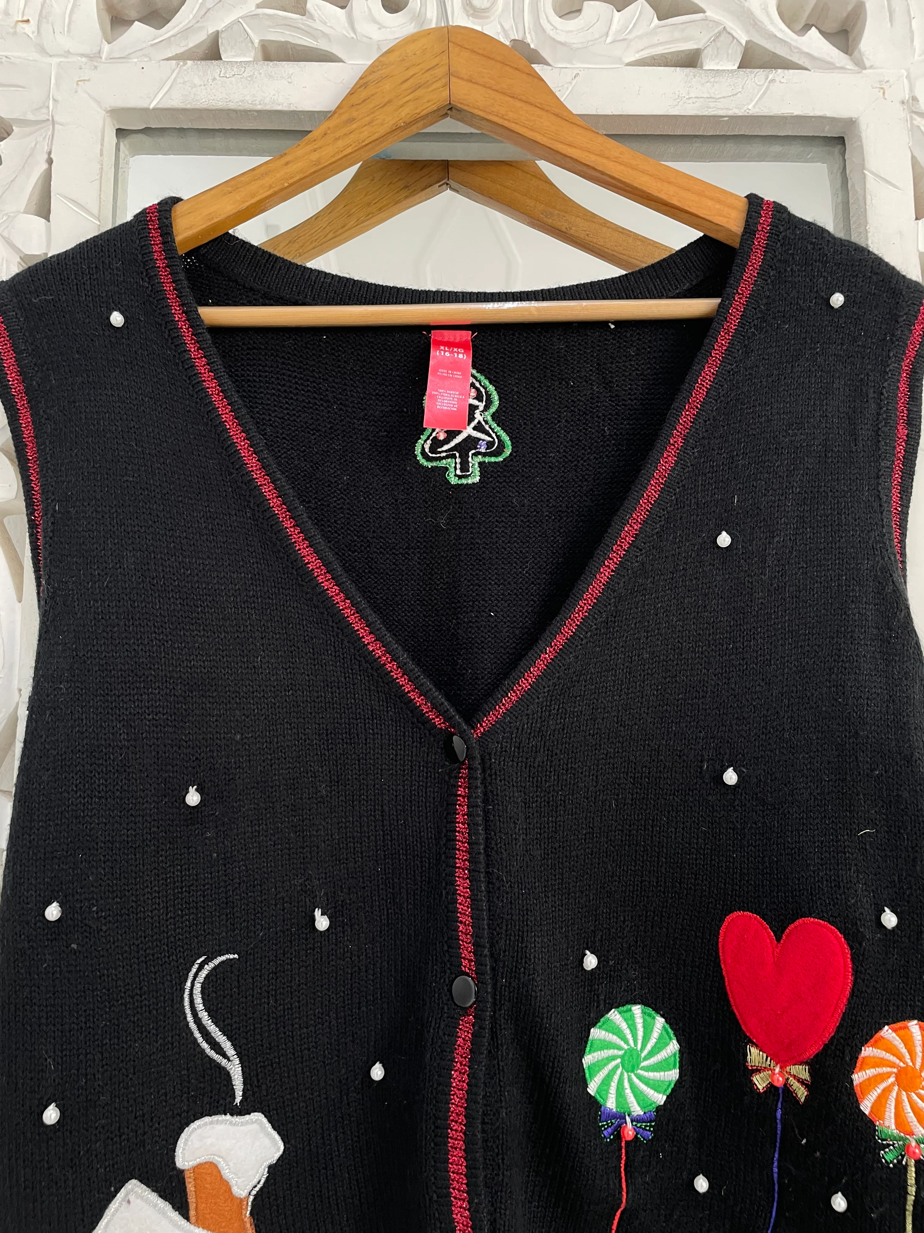 Christmas Sweater Vest-Bust 42 - Image 3