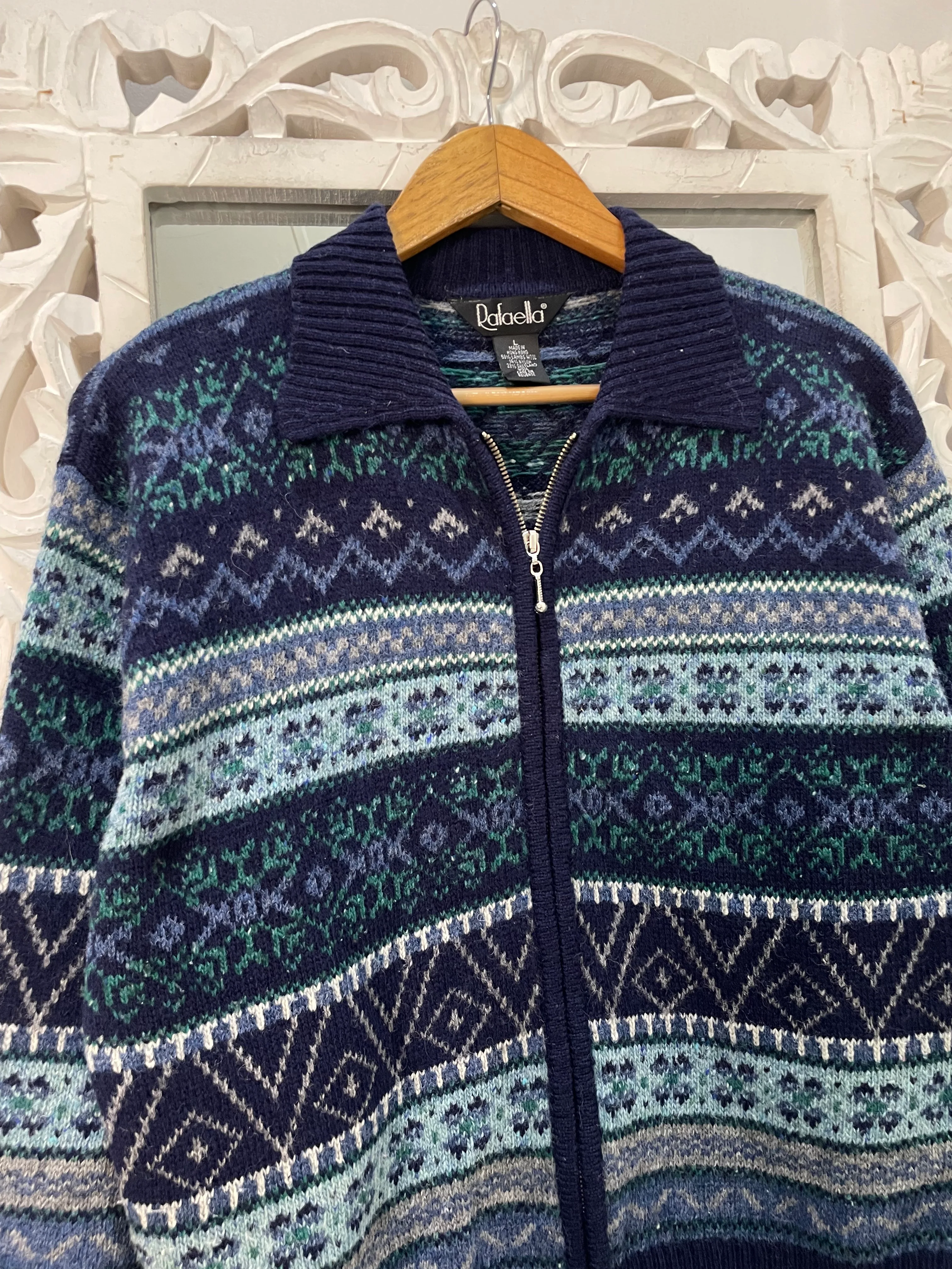 Lambswool Chunky Pinterest Sweater-Chest 44 - Image 2