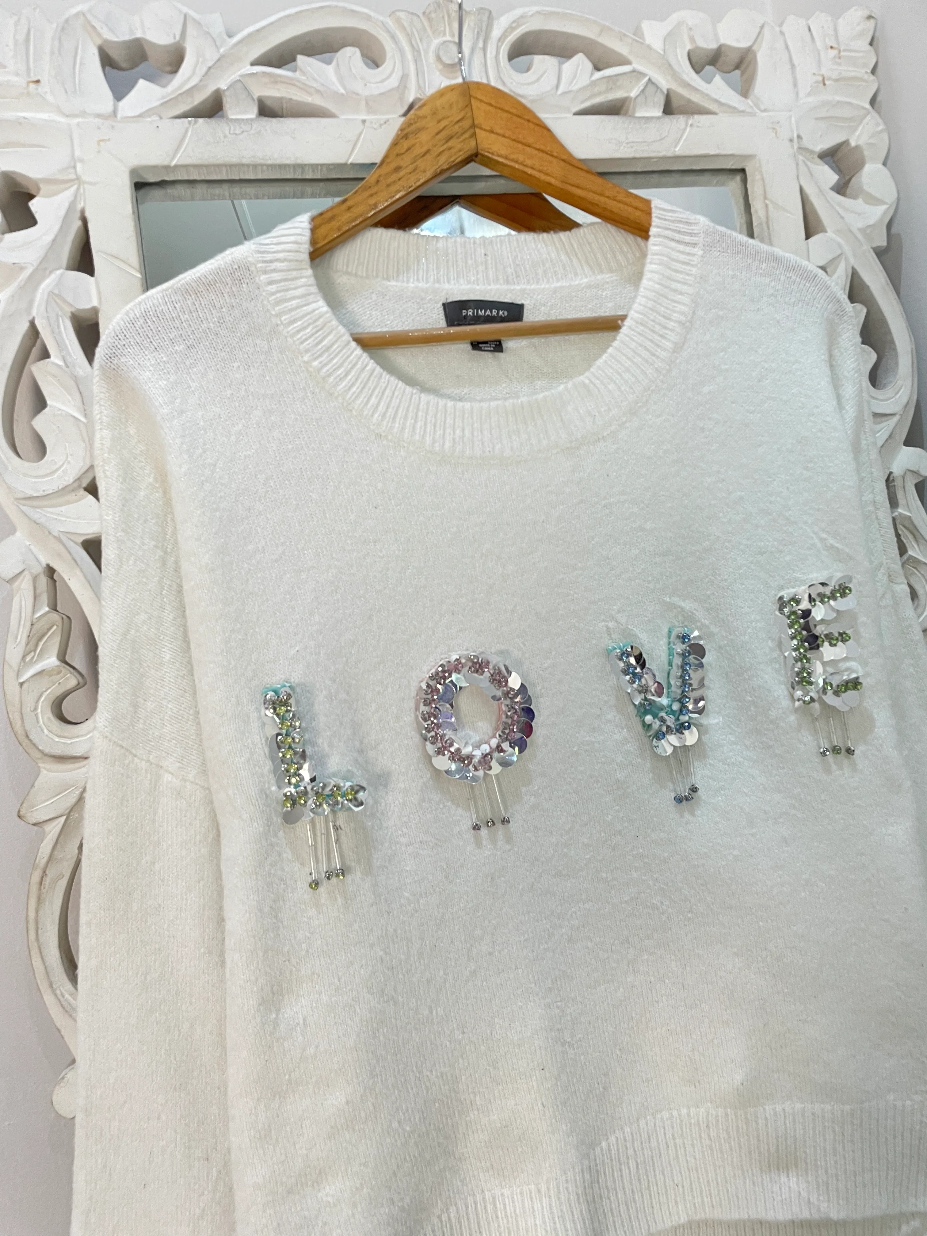 Primark Chunky Pinterest Sweater-Chest 54 - Image 2