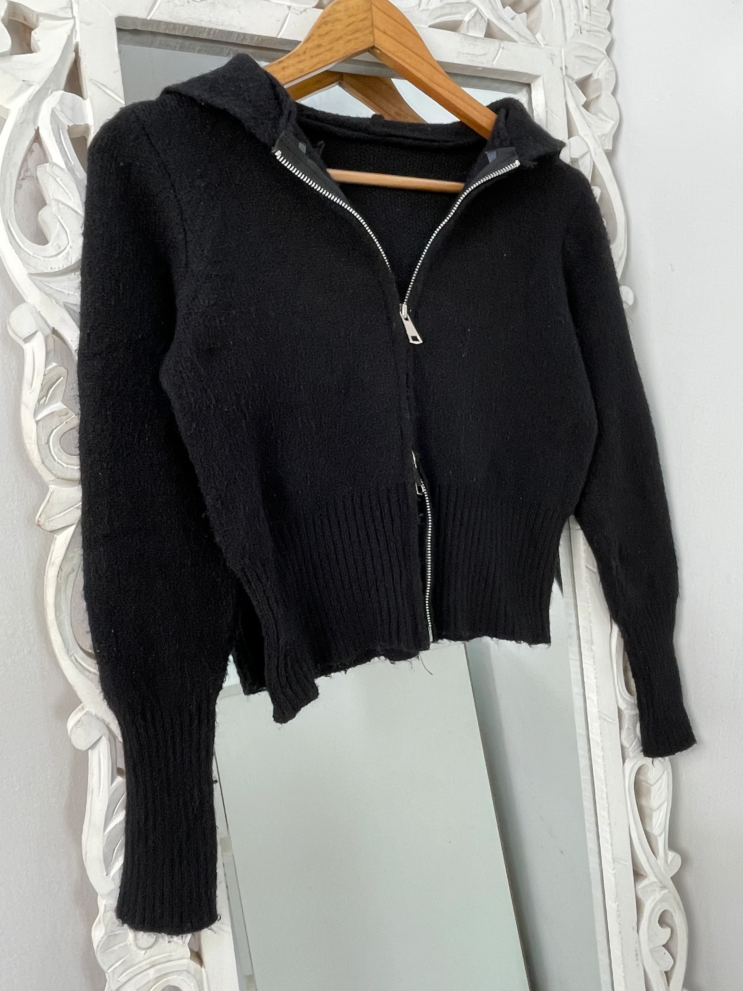 Chunky Soft Zipper Sweater-Bust 34