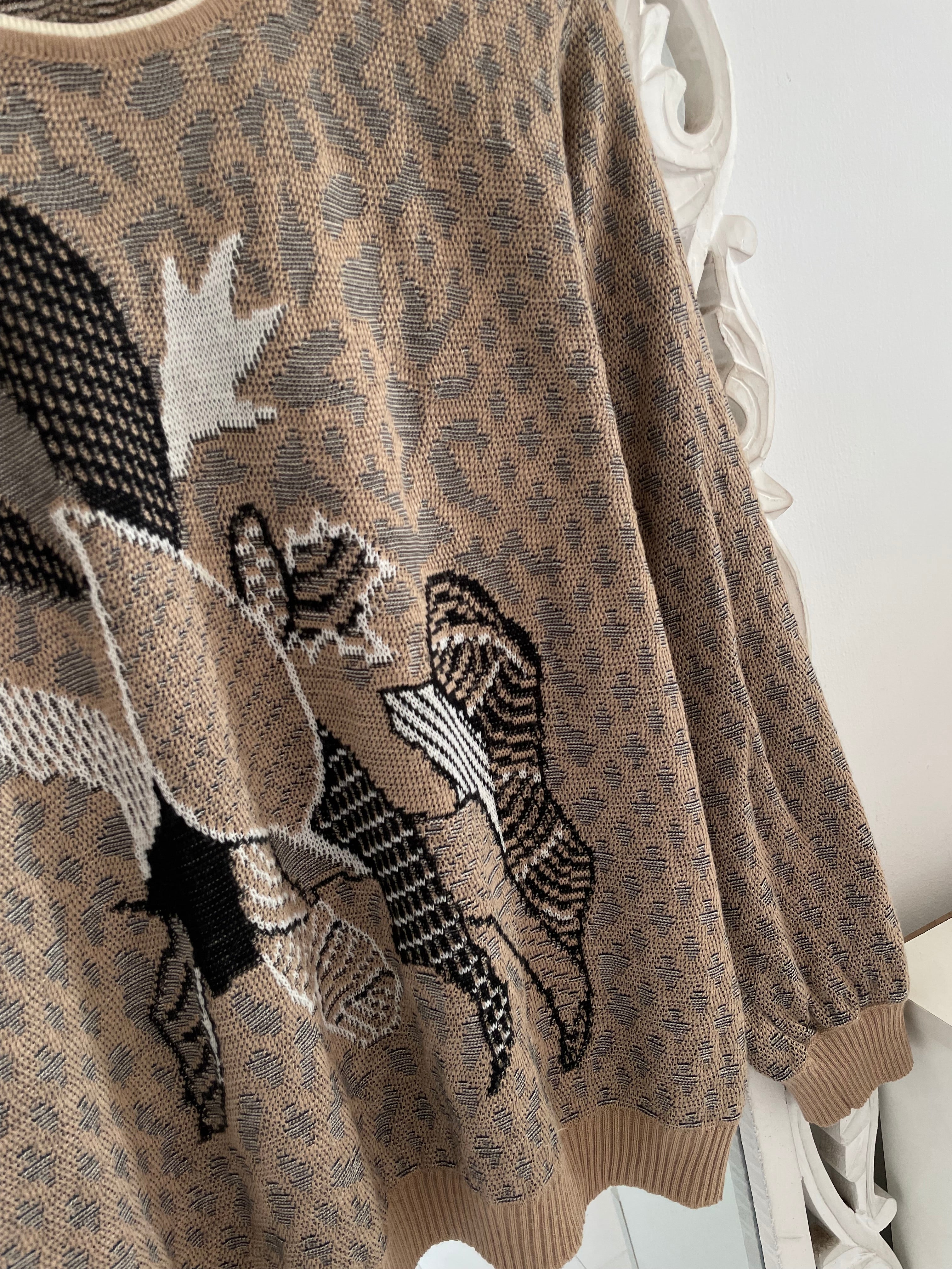 Vintage Soft Sweater-Chest 46 - Image 3