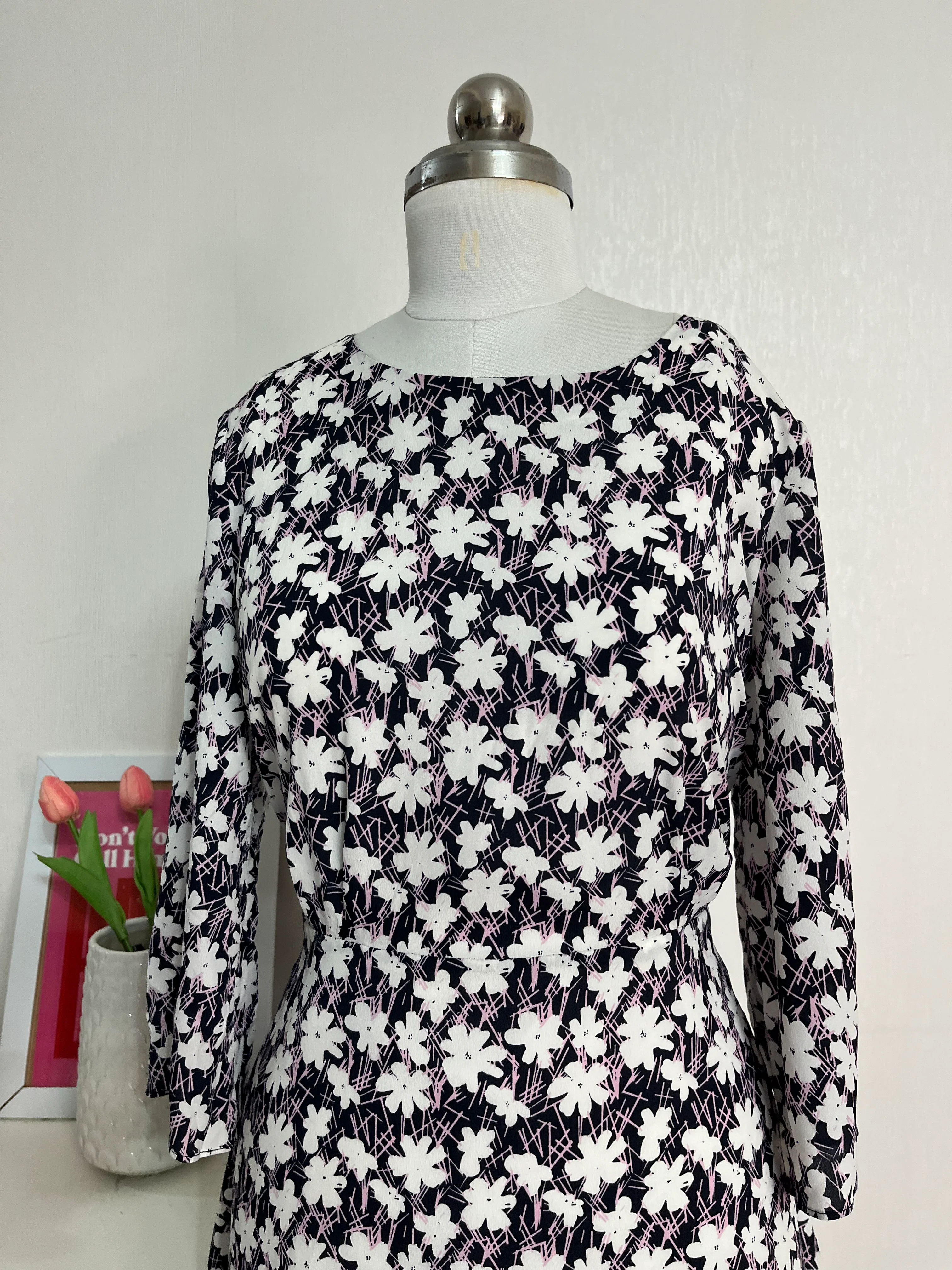 AB+ FLORAL DRESS - BUST 36 - Image 2