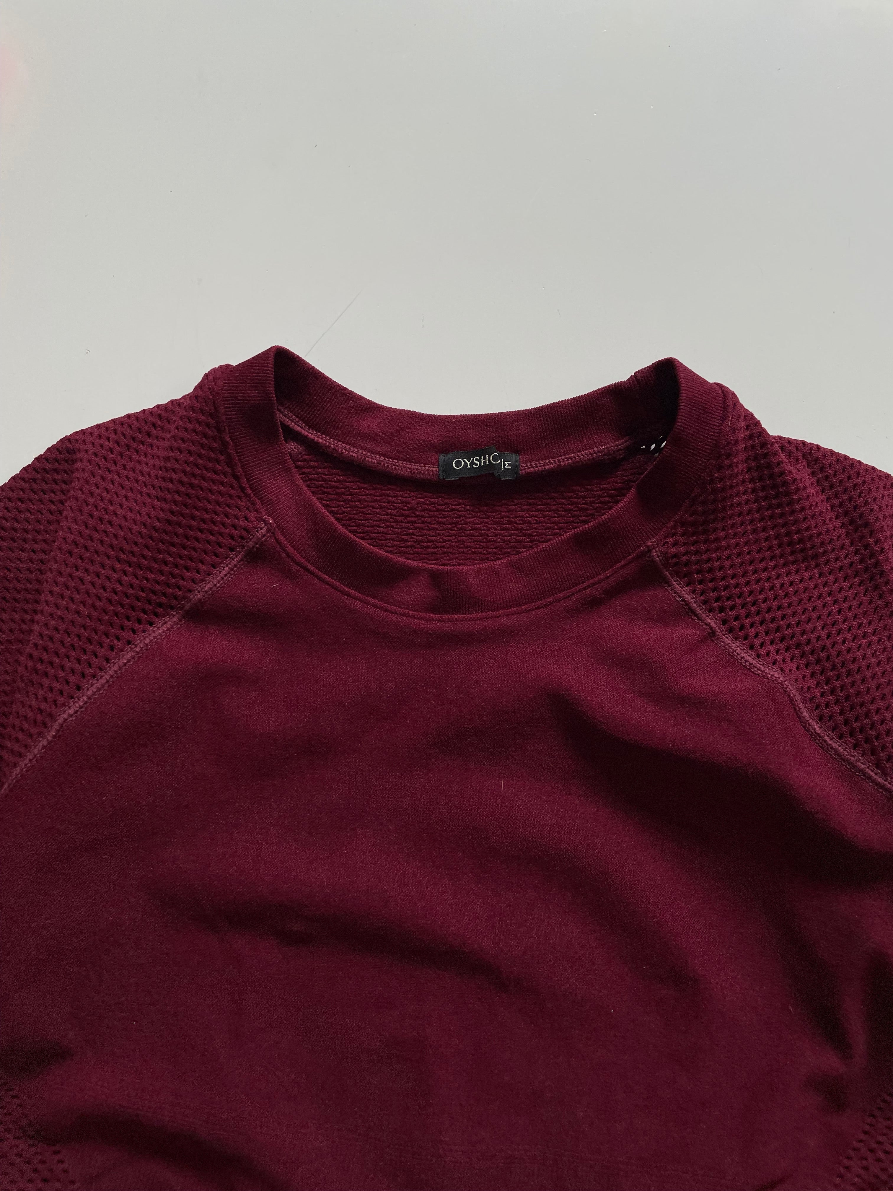 OYSHO MAROON GYMWEAR - BUST 30 TO 34 - Image 2