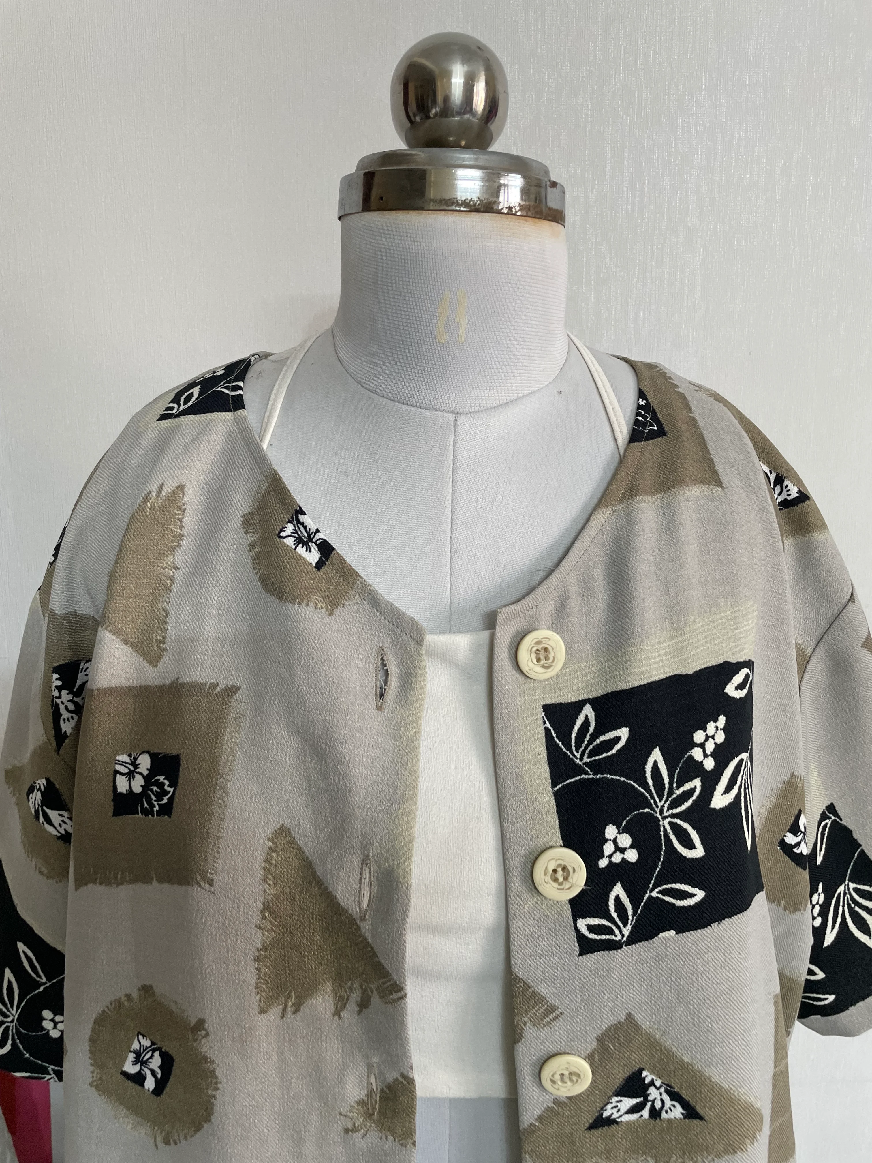 PRINTED VINTAGE SHIRT - BUST 42 - Image 2