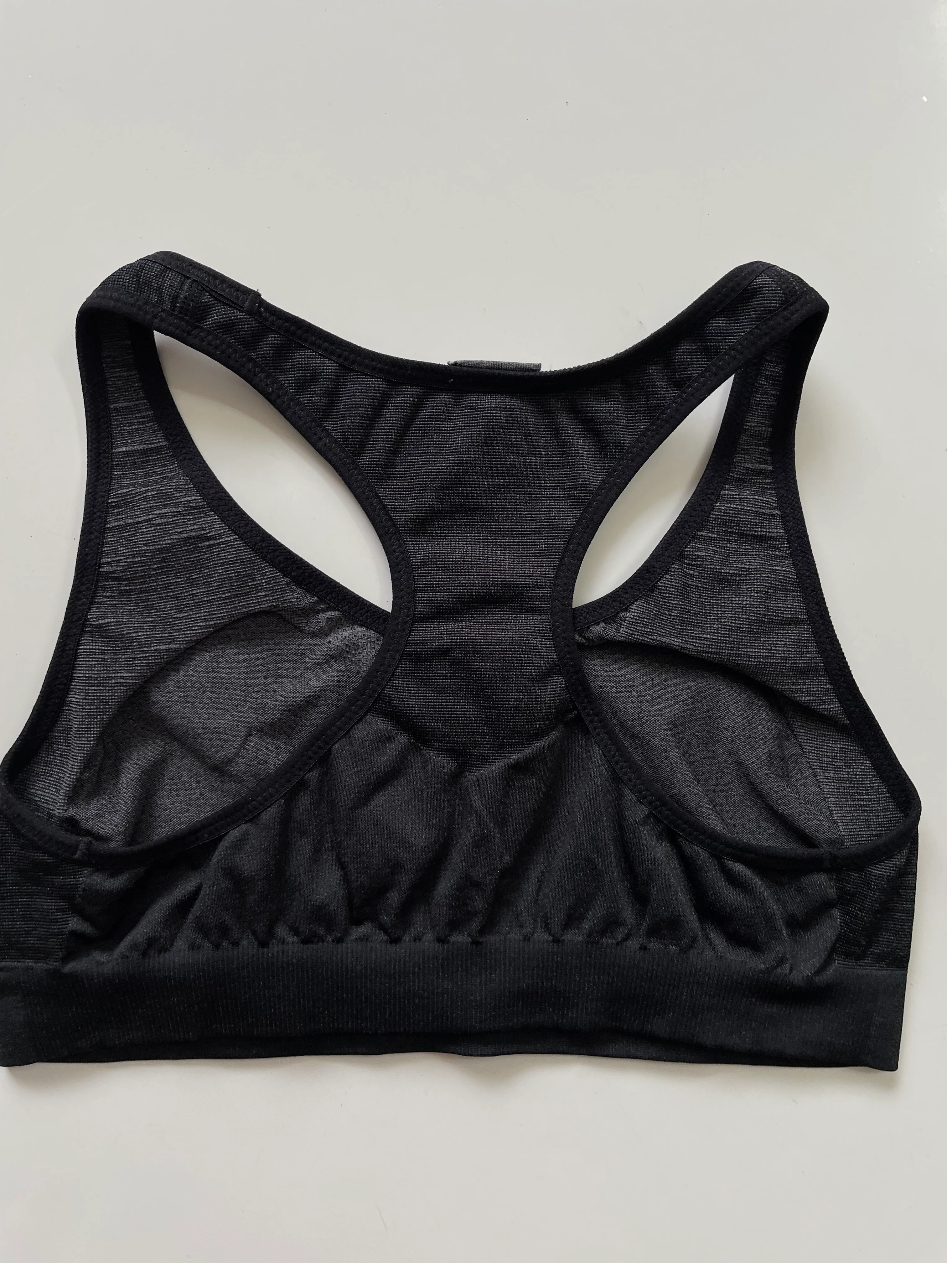 CHARCOAL SPORTS BRA - BUST 28 TO 30 - Image 3