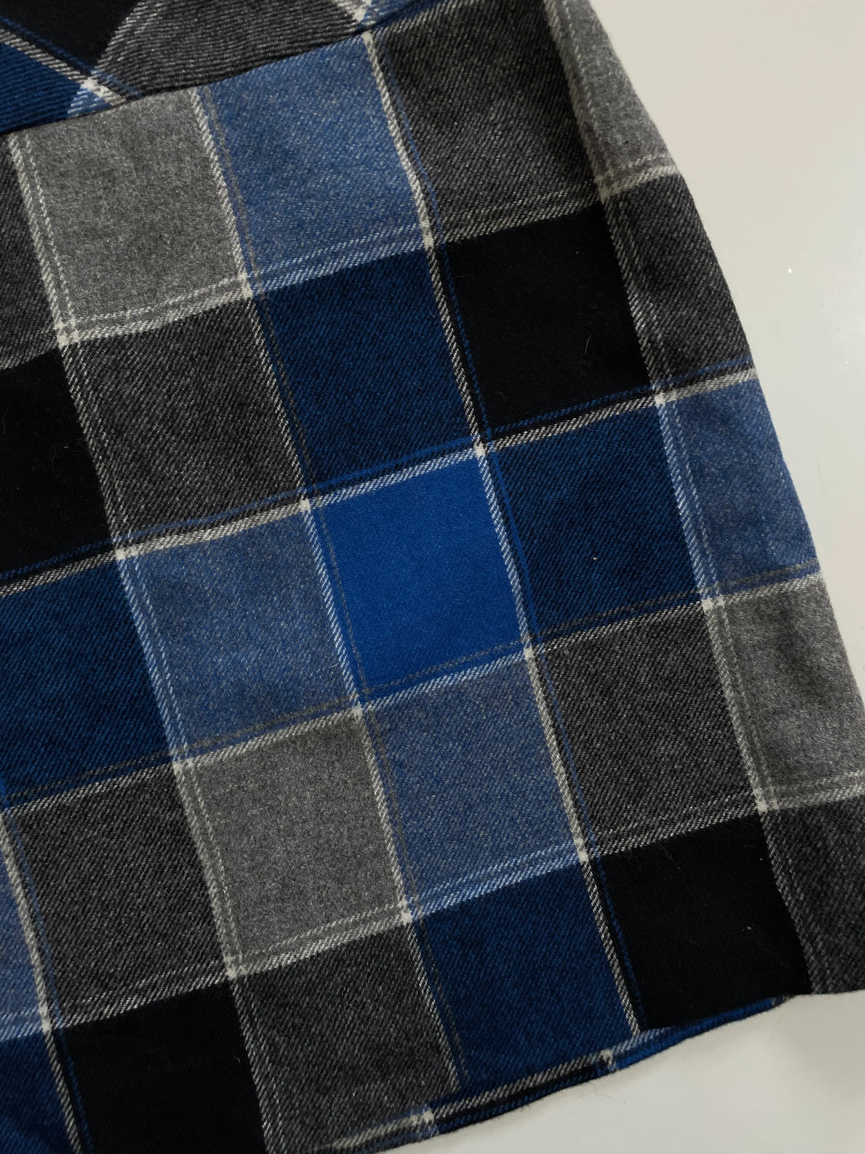 TALBOTS CHECKERED TWEED SKIRT - WAIST 28 - Image 3