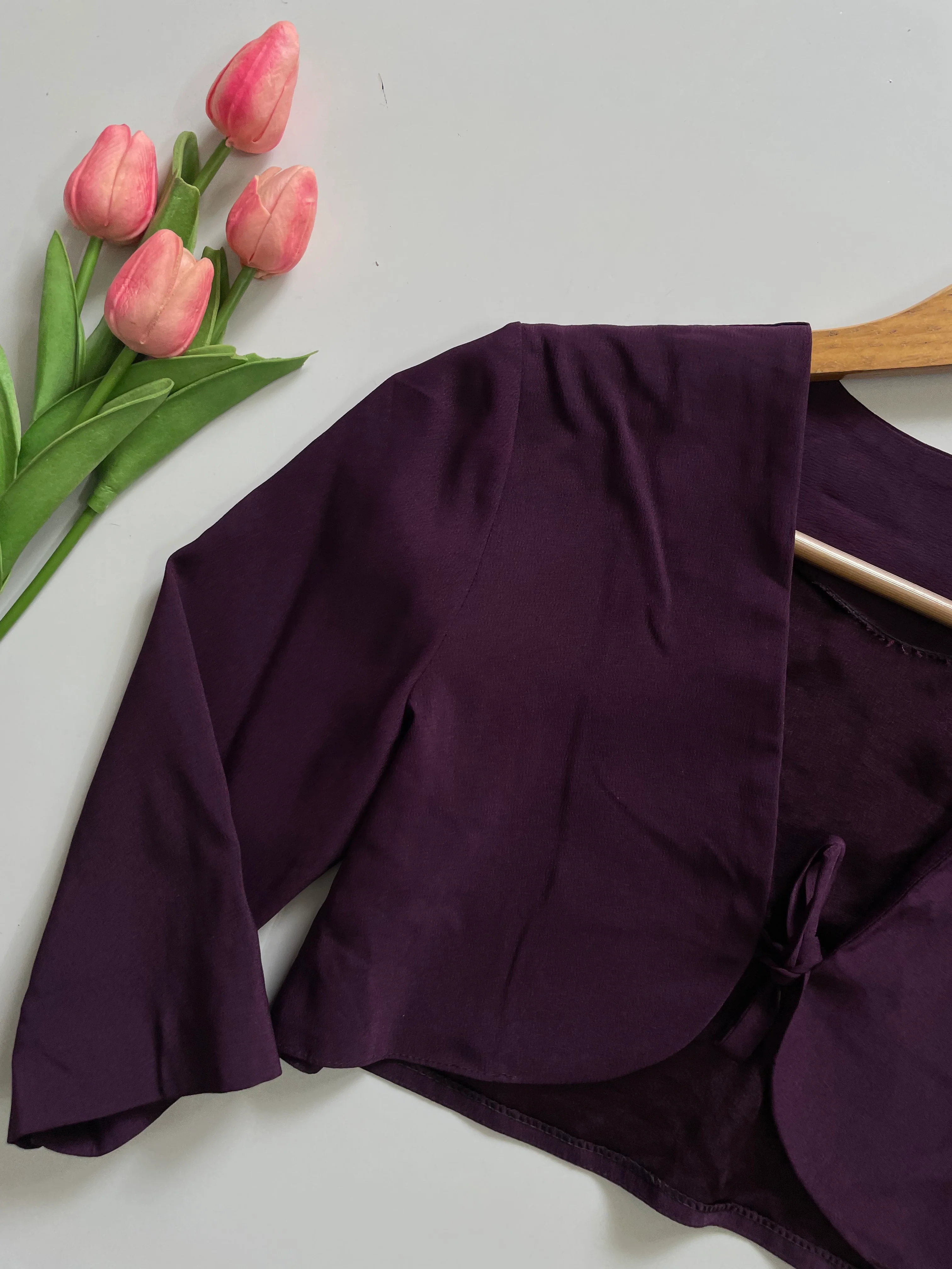 BOYSENBERRY VINTAGE TOP - BUST 36 - Image 2