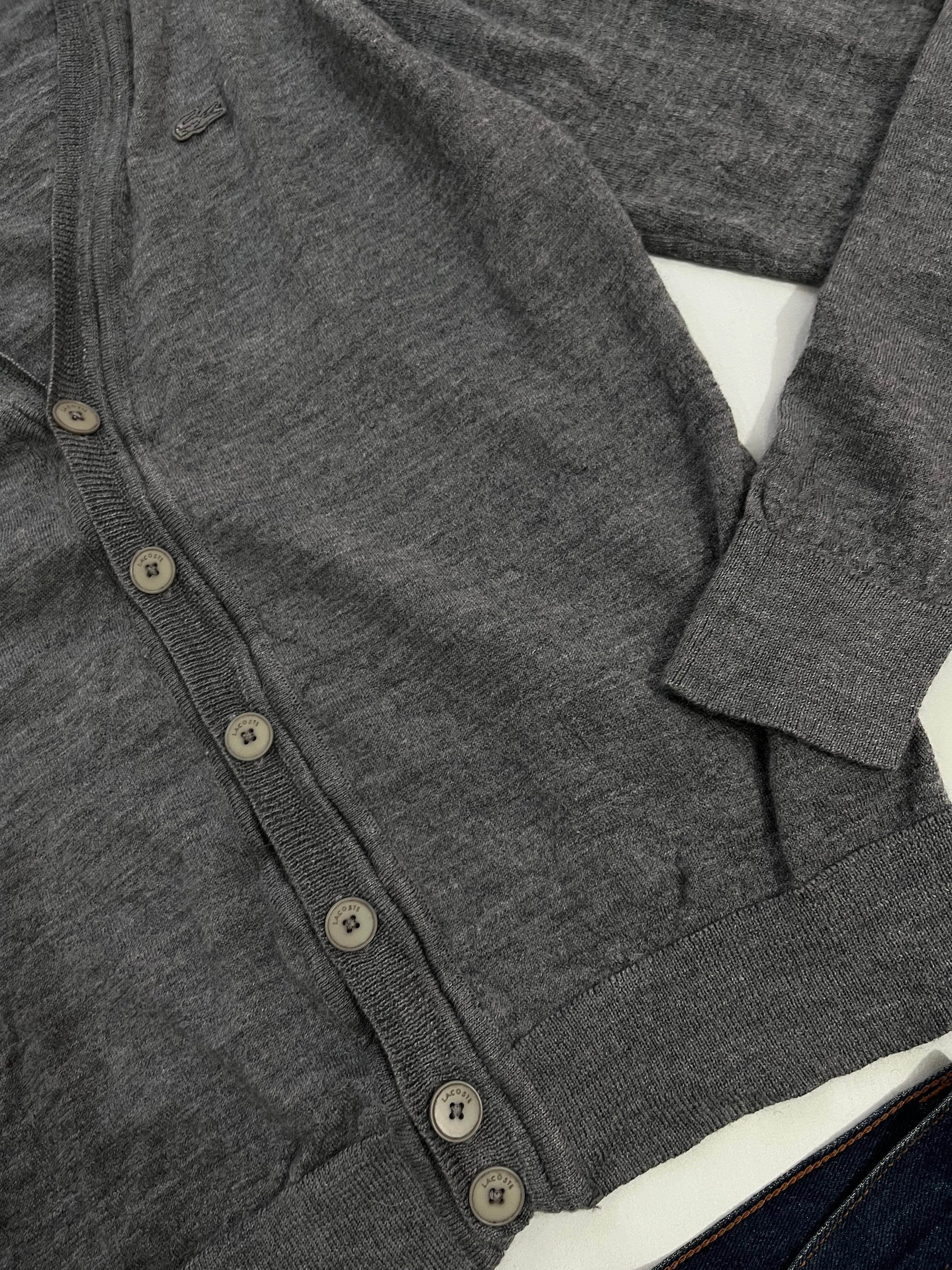 Vintage Lacoste 100% Wool Sweater-Bust 40 - Image 3