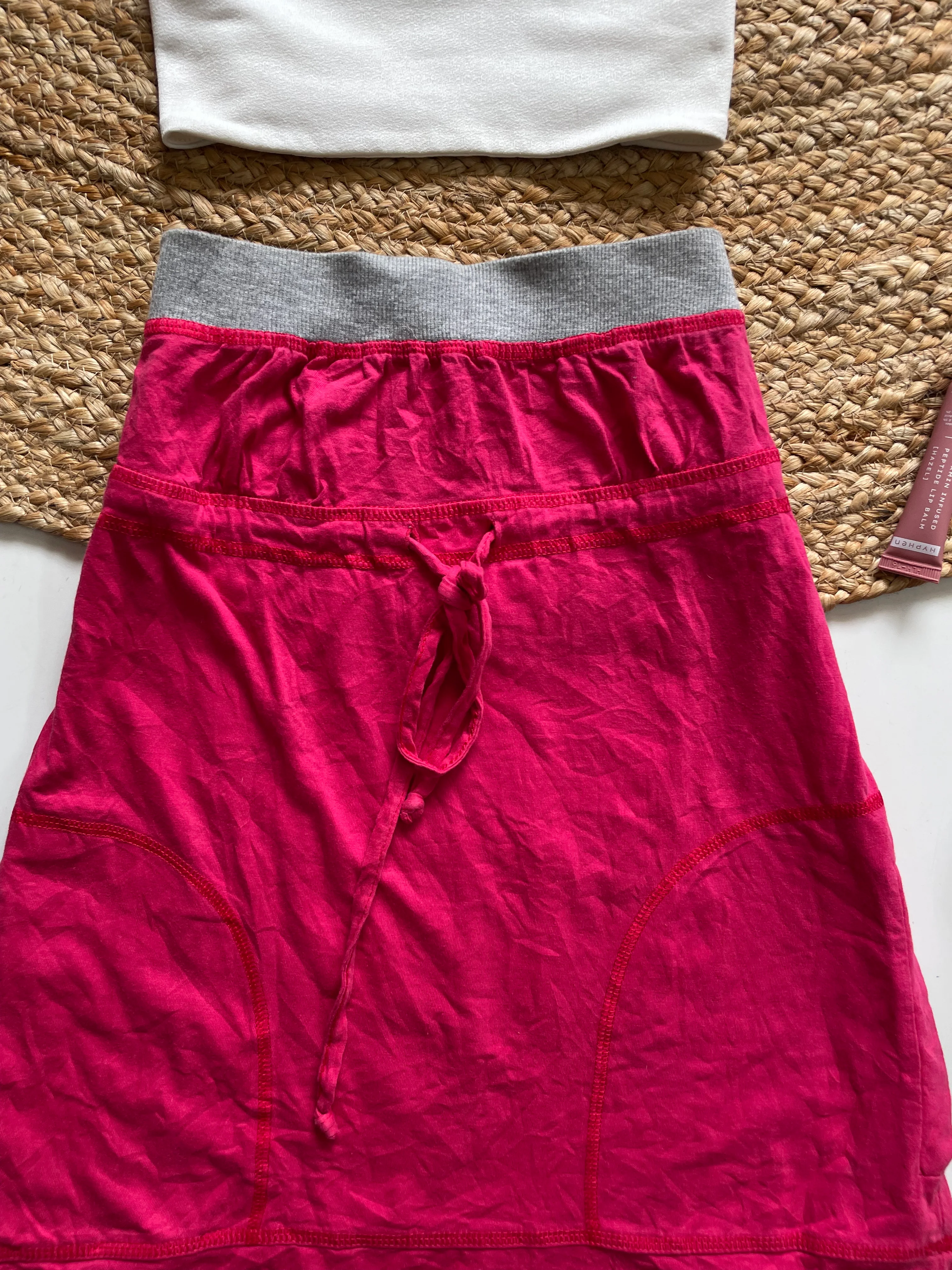 PINK & GREY SKIRT - WAIST 28 TO 32 - Image 2
