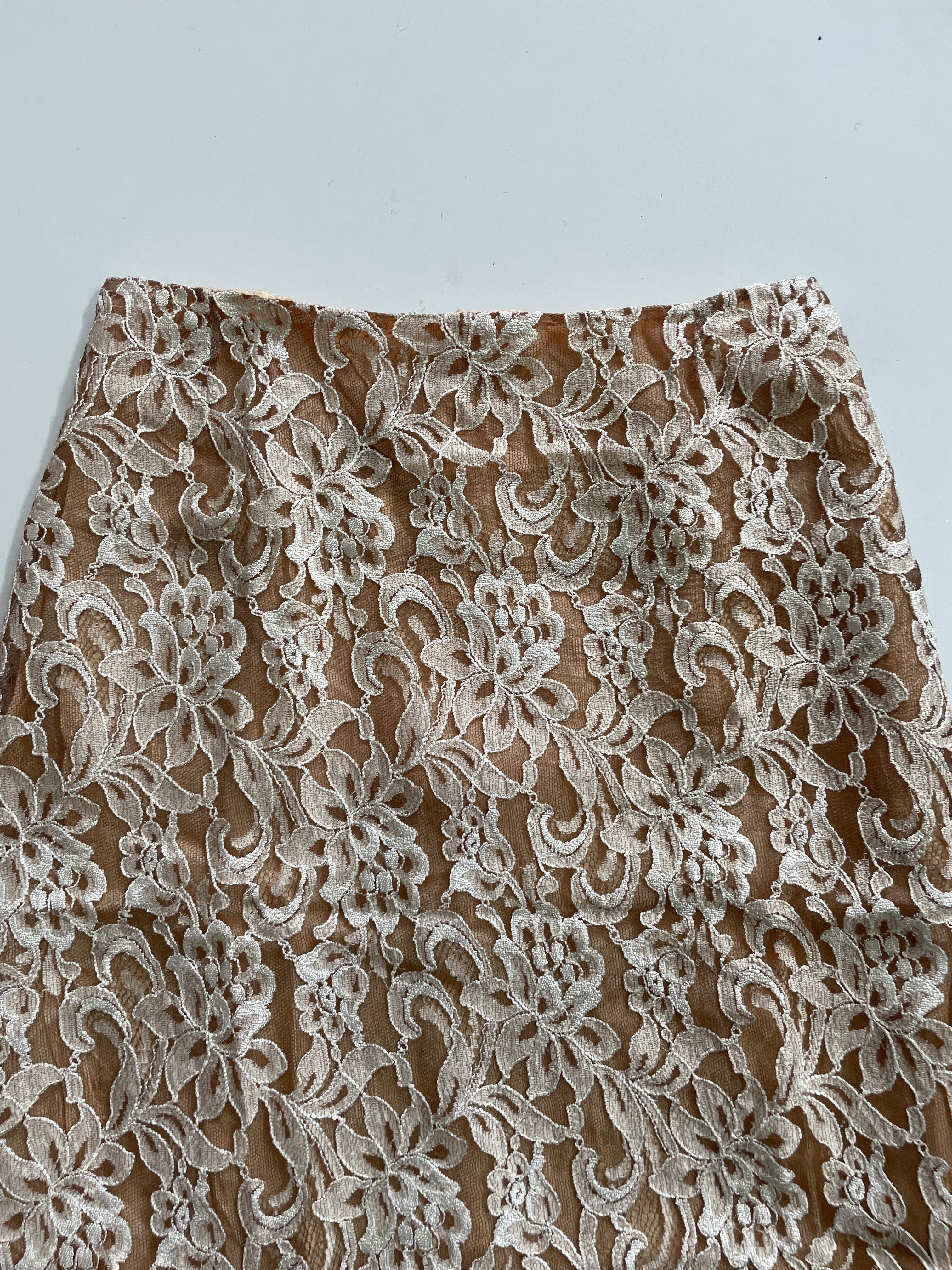 ORNA FARHO LACE SKIRT - WAIST 24 - Image 2
