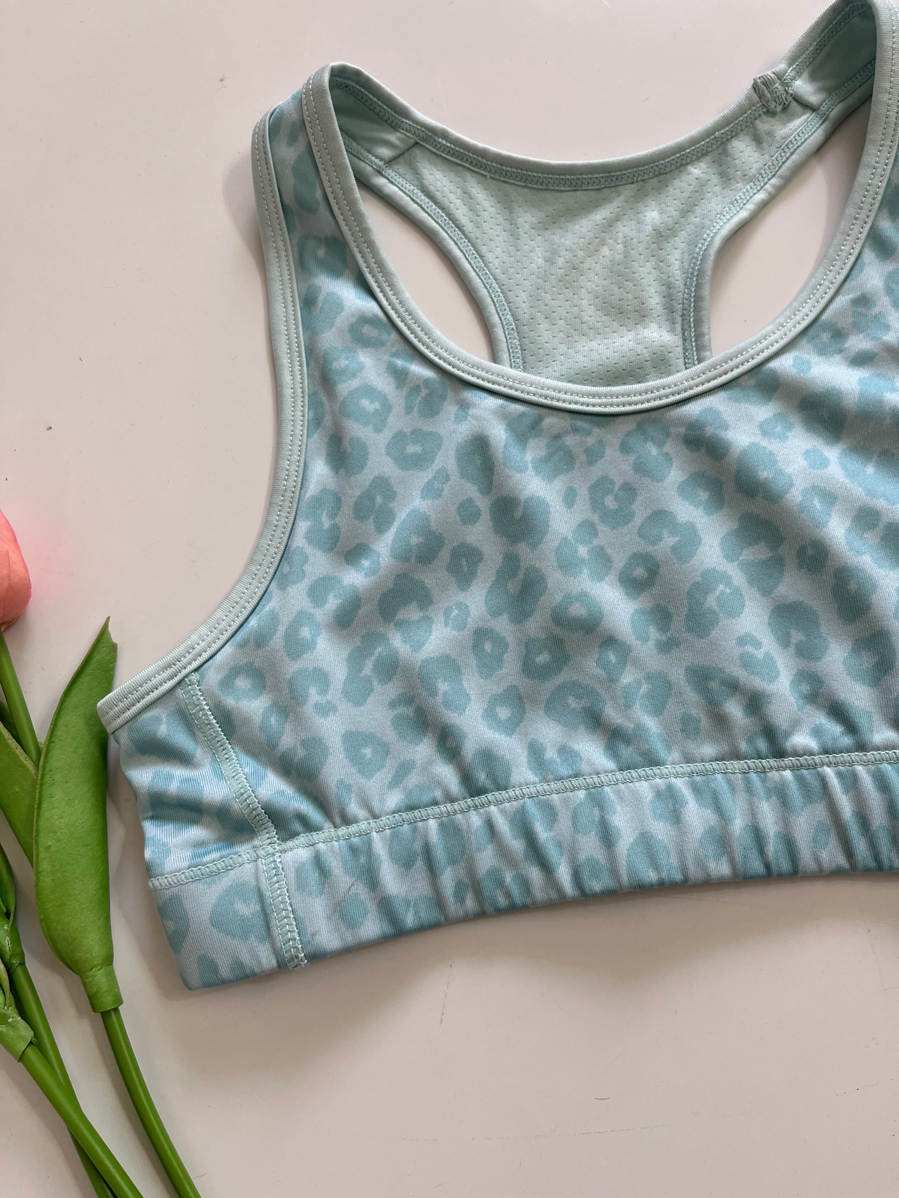 ARCTIC BLUE SPORTS BRA - BUST 28 TO 30 - Image 2