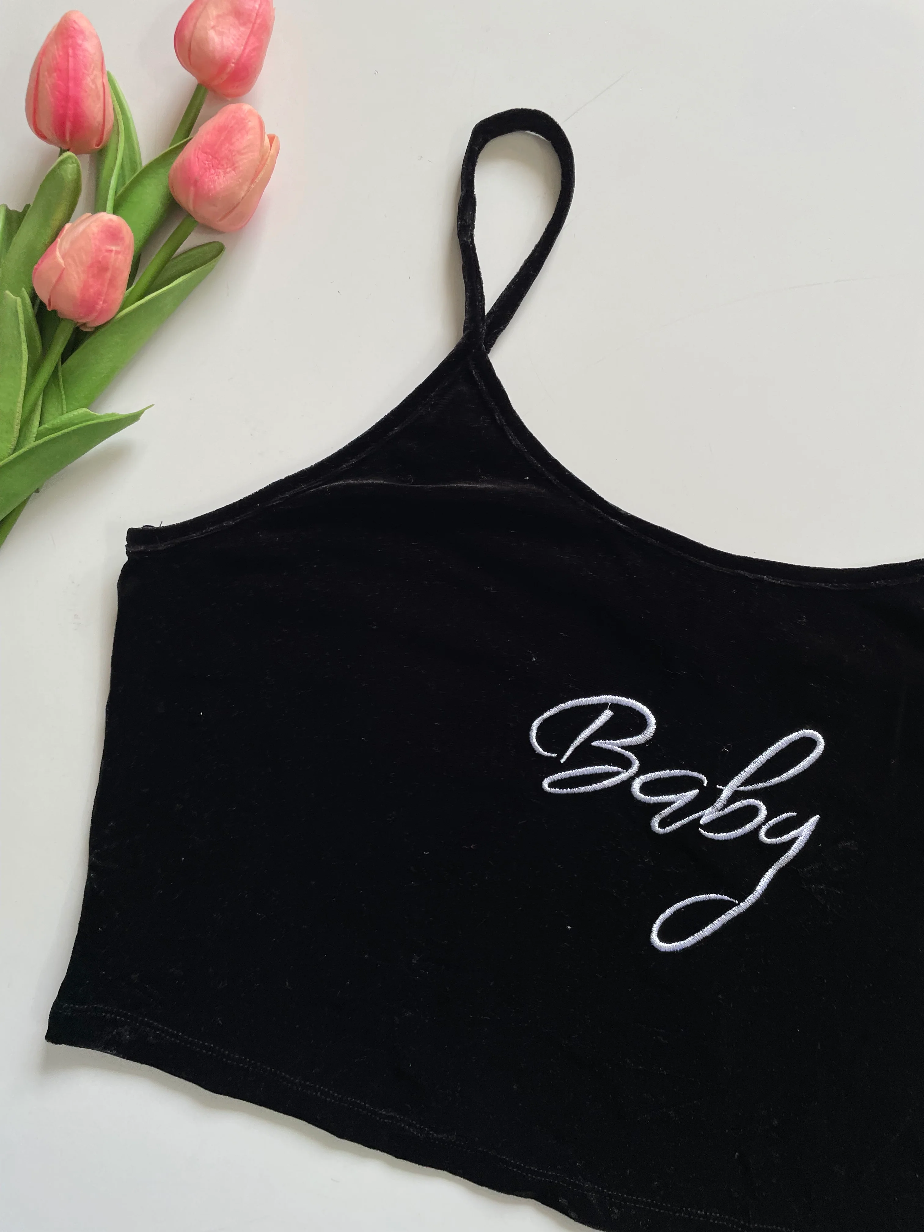 BABY CHENILLE SOFT TOP - BUST 40 TO 42 - Image 2