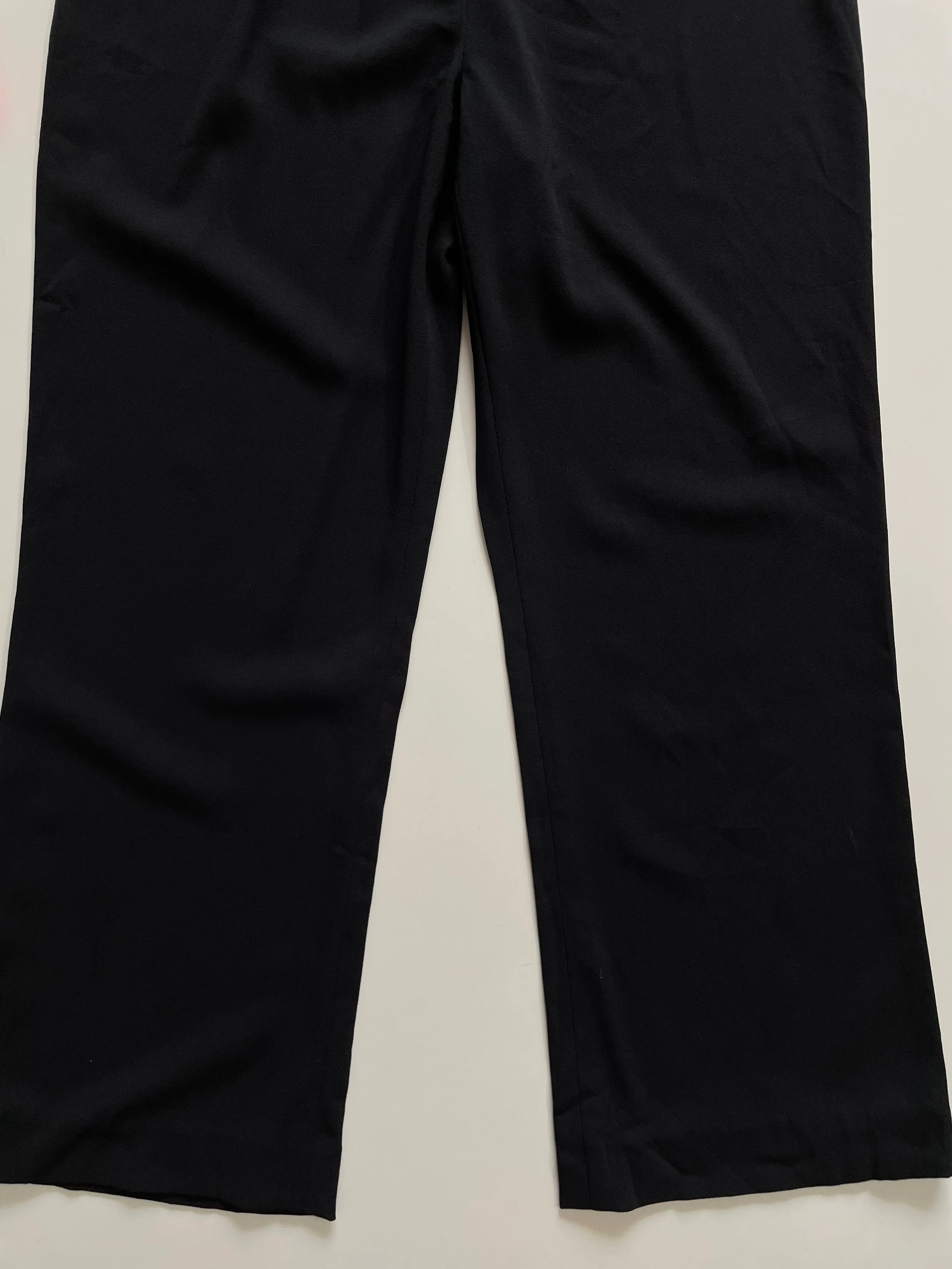 COMMON PLAZA SOLID BLACK PANTS - WAIST 28 - Image 3
