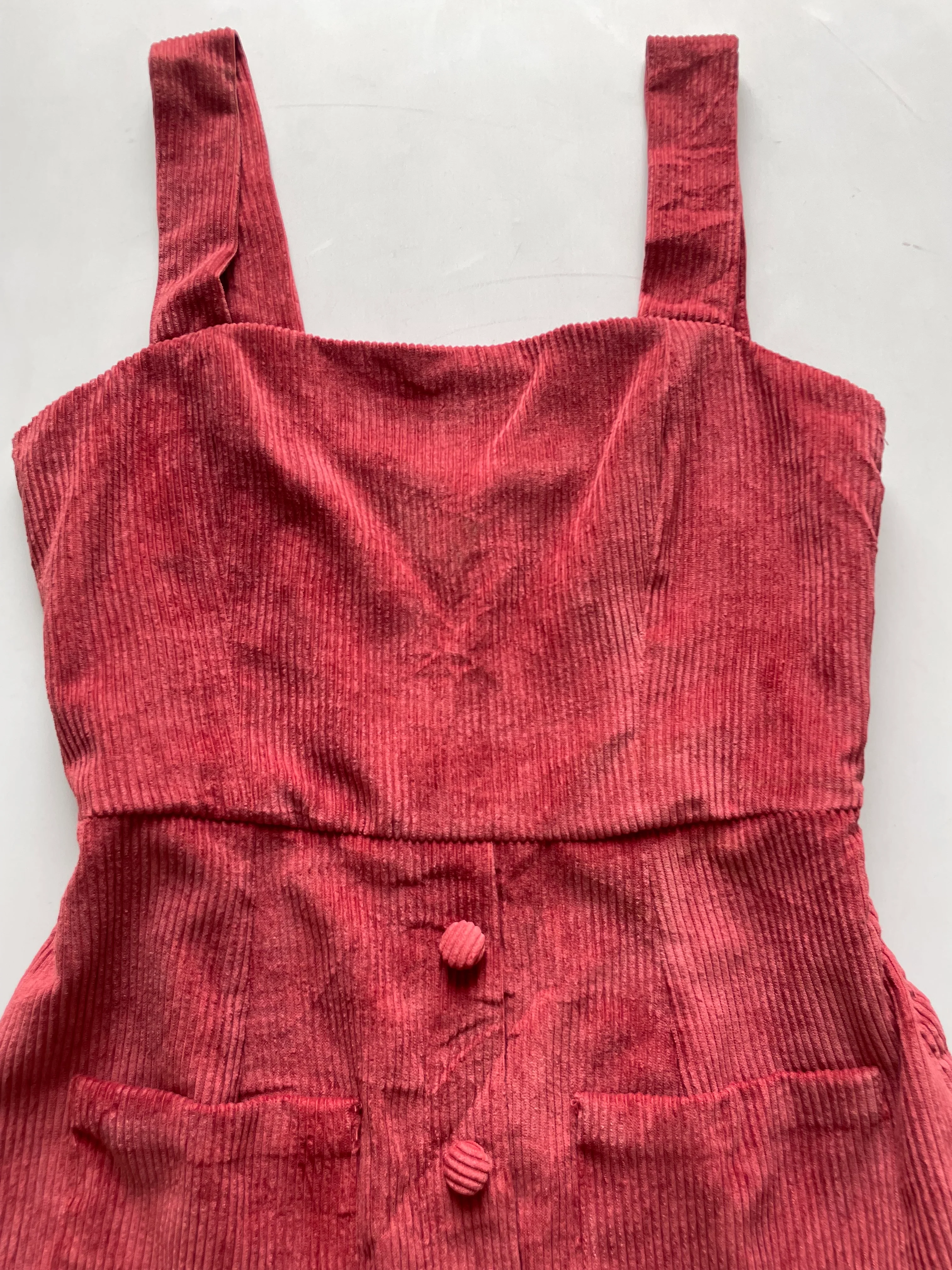 Primark Corduroy Dress-Bust 32 - Image 2