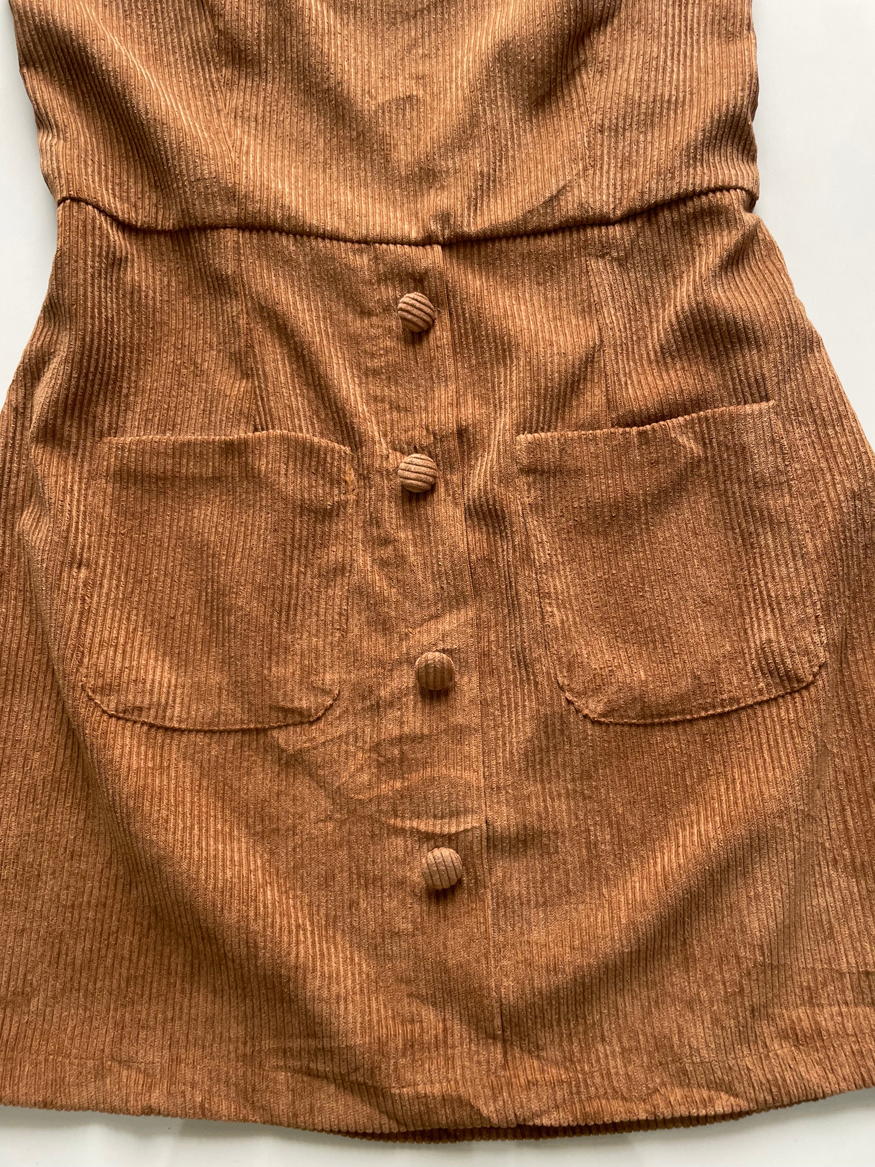 Primark Corduroy Dress-Bust 34 - Image 3