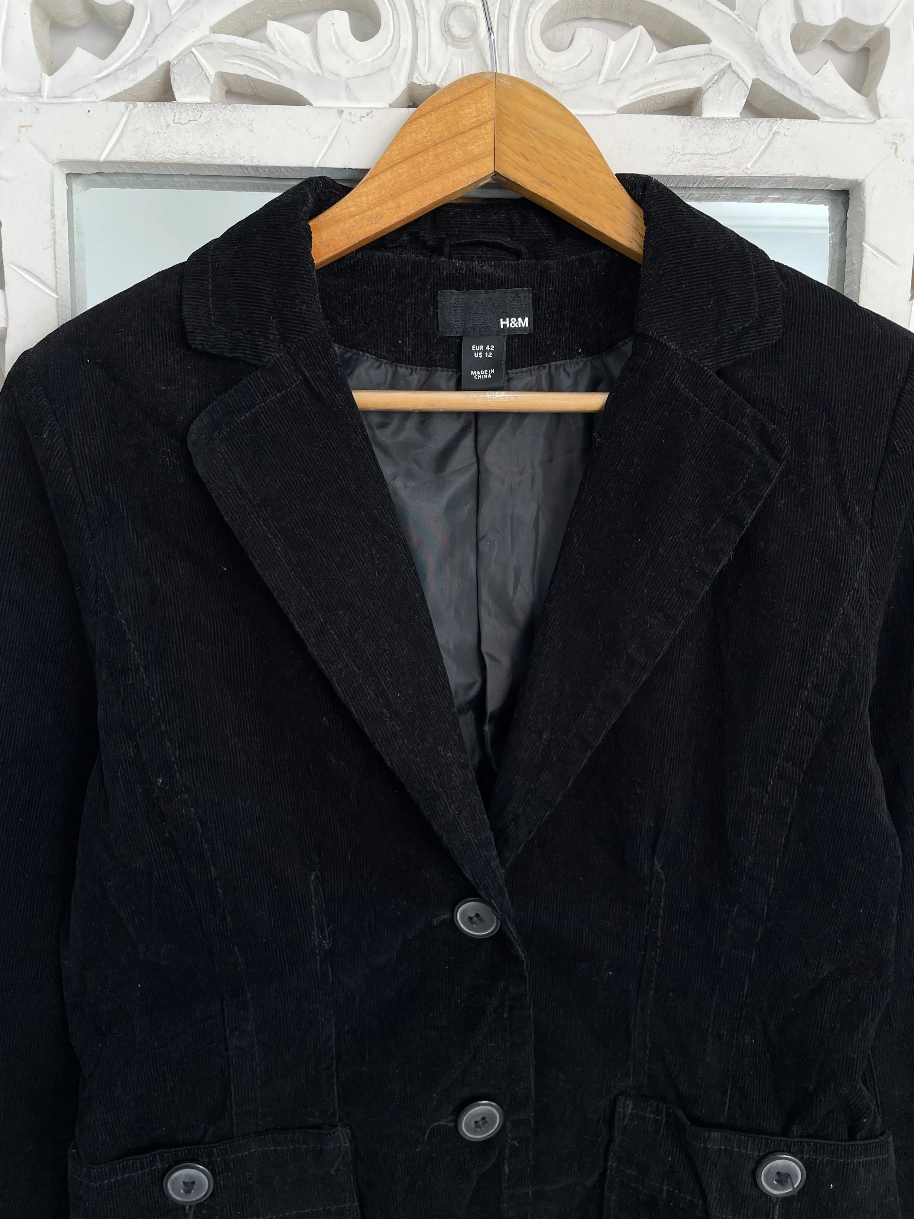 H&m Corduroy Blazer-Bust 36 - Image 2