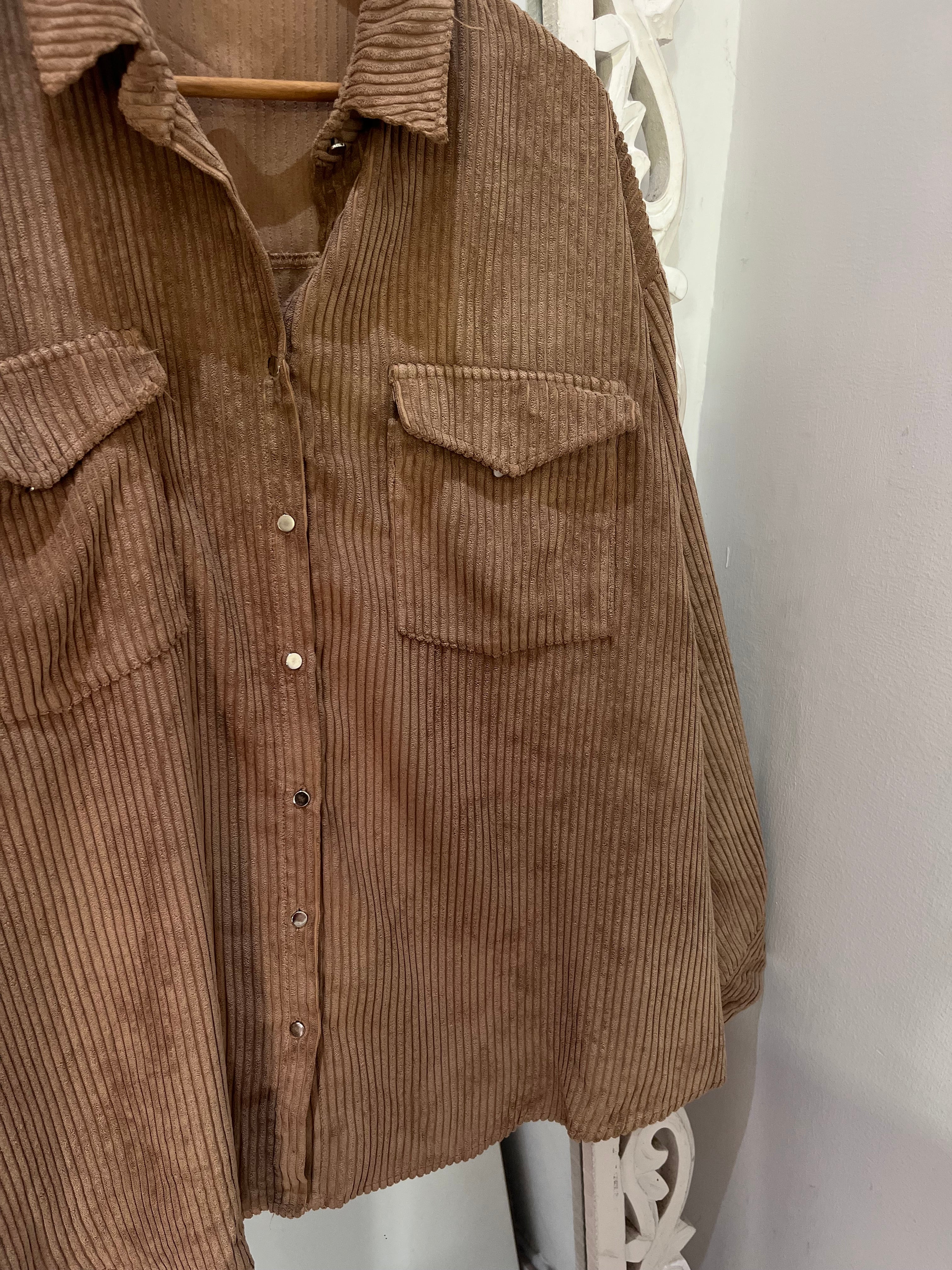 Guts & Gusto Corduroy Shirt-Chest 52 - Image 3