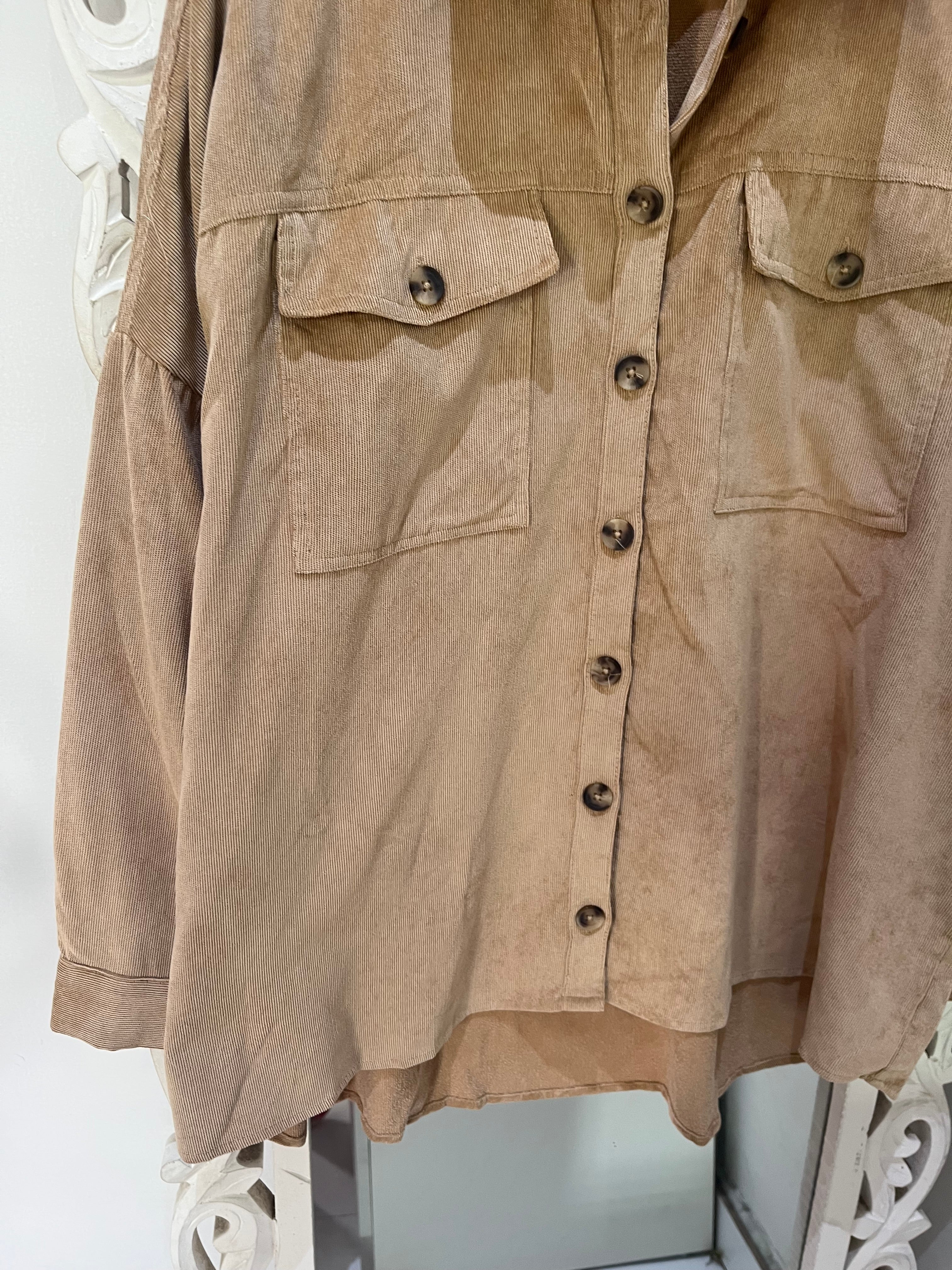 Stradivarius Corduroy Shirt-Chest 52 - Image 3