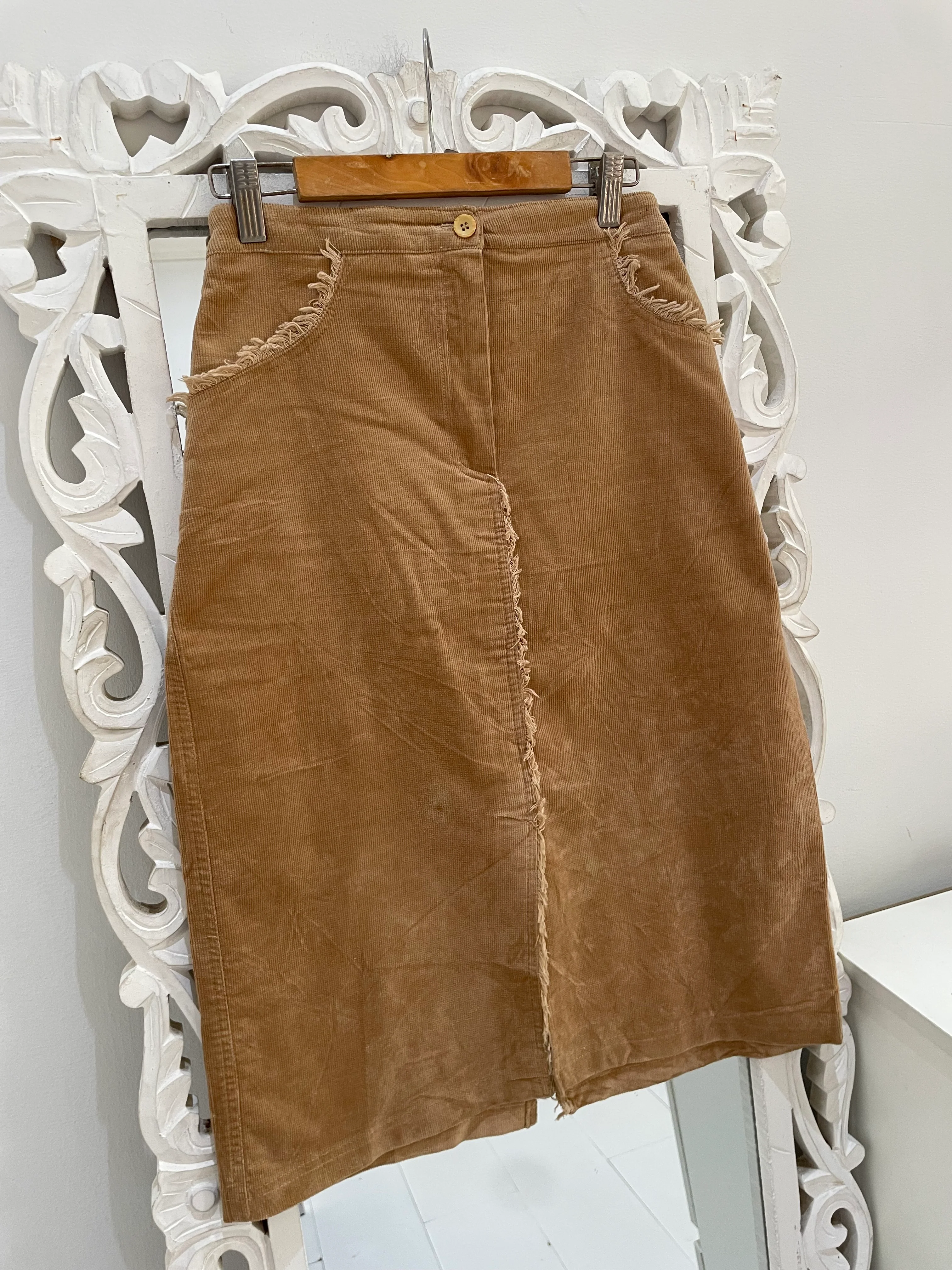 Corduroy Skirt-Waist 34
