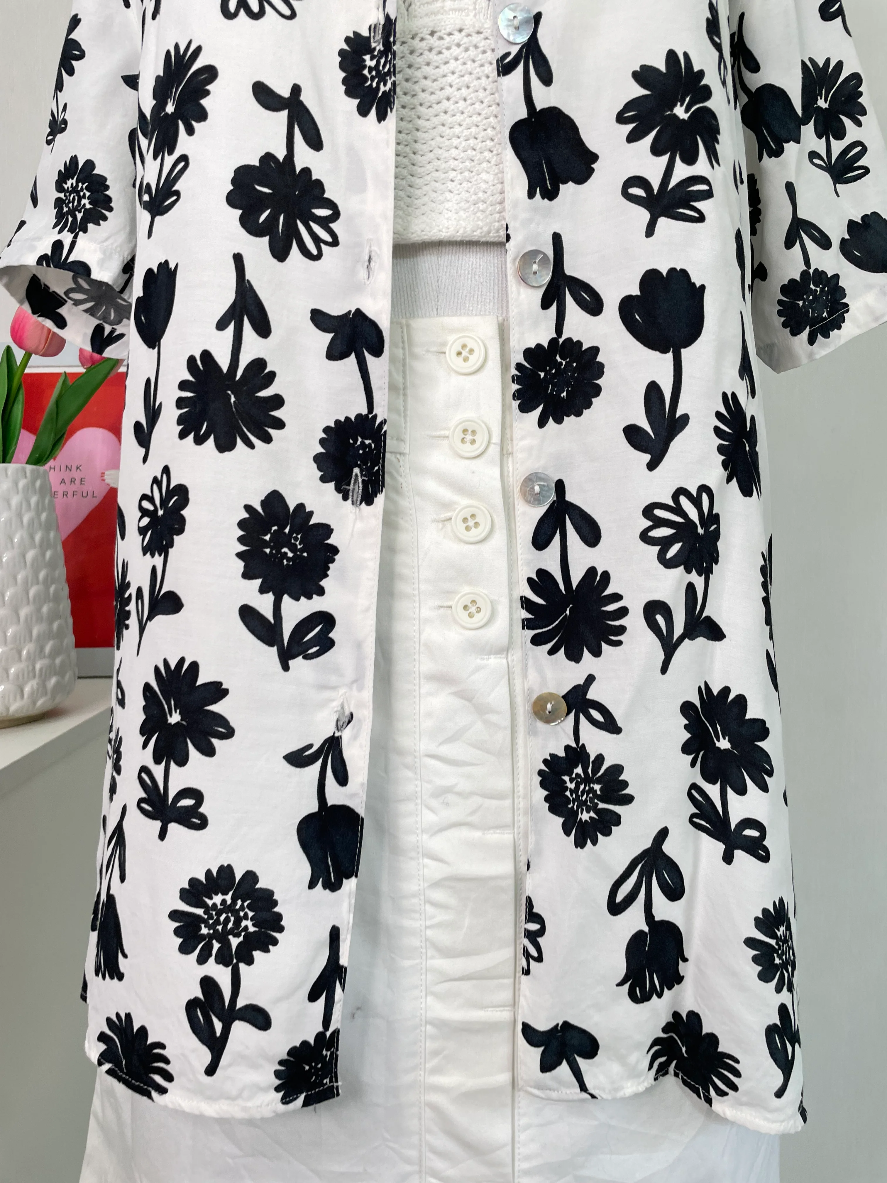 Flowerbed Shirt-Chest 40 - Image 3