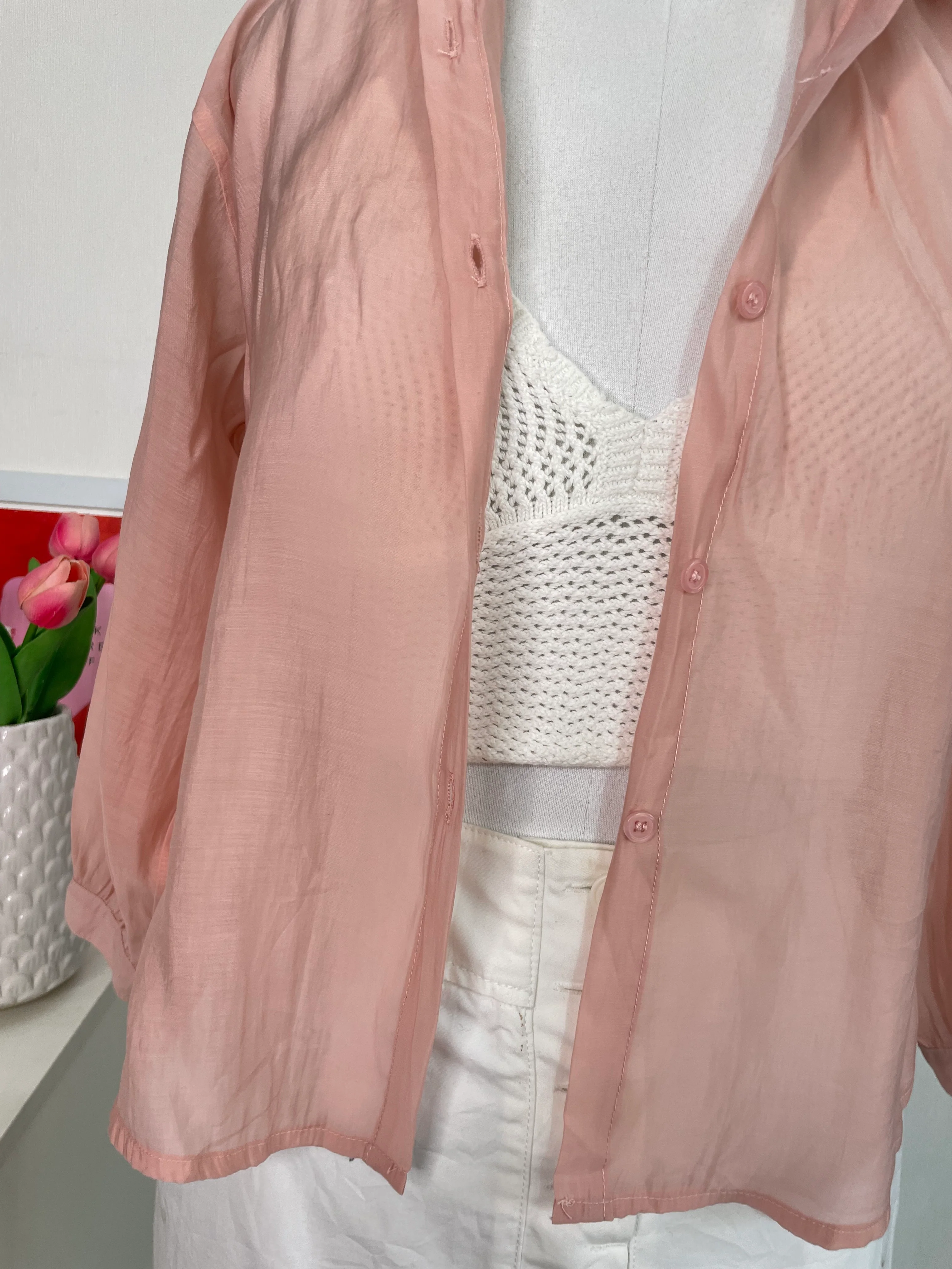 Sheer Shirt-Chest 38 - Image 3