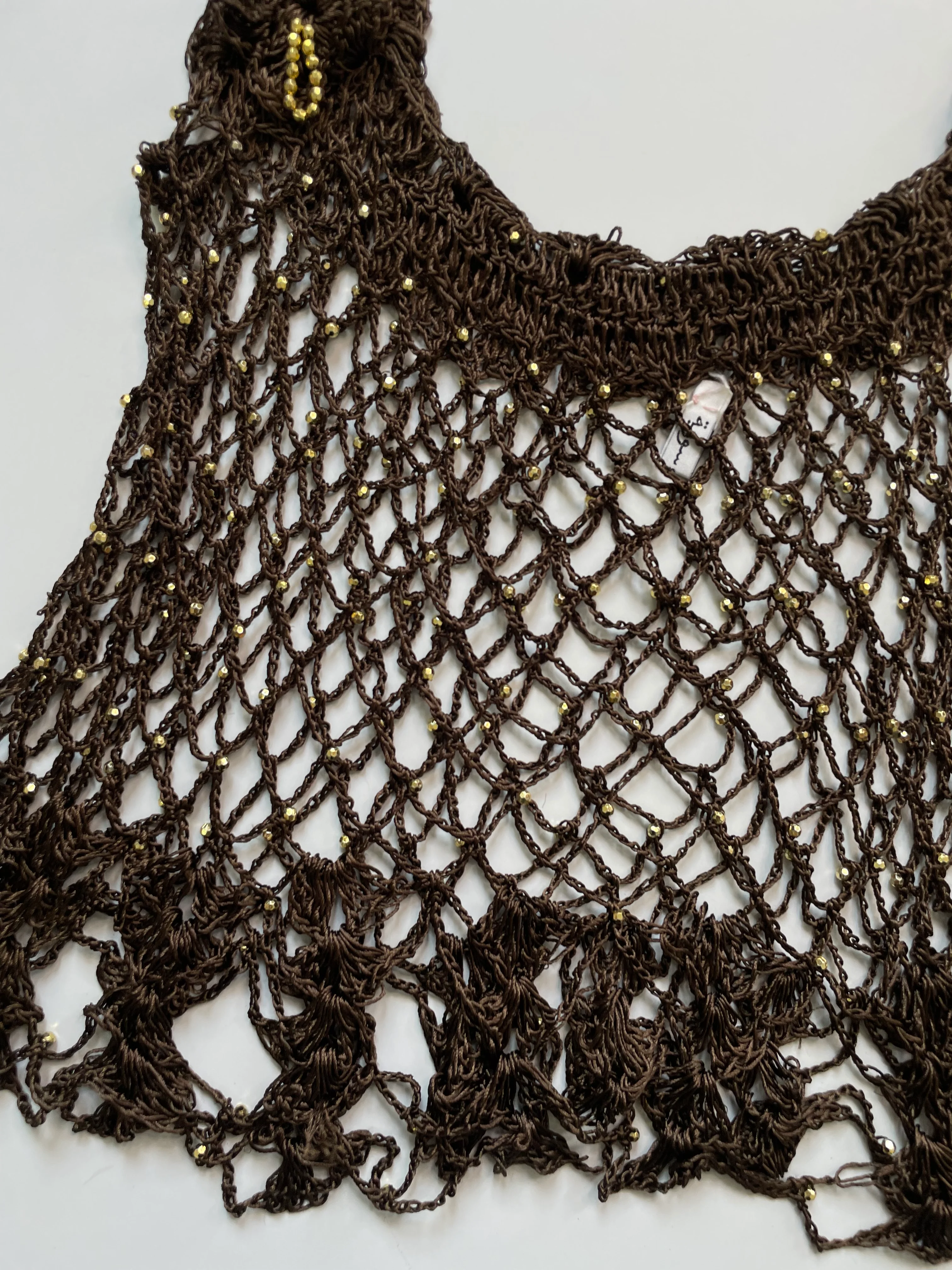 Rhinestone Crochet Top-Bust 26 to 30 - Image 3