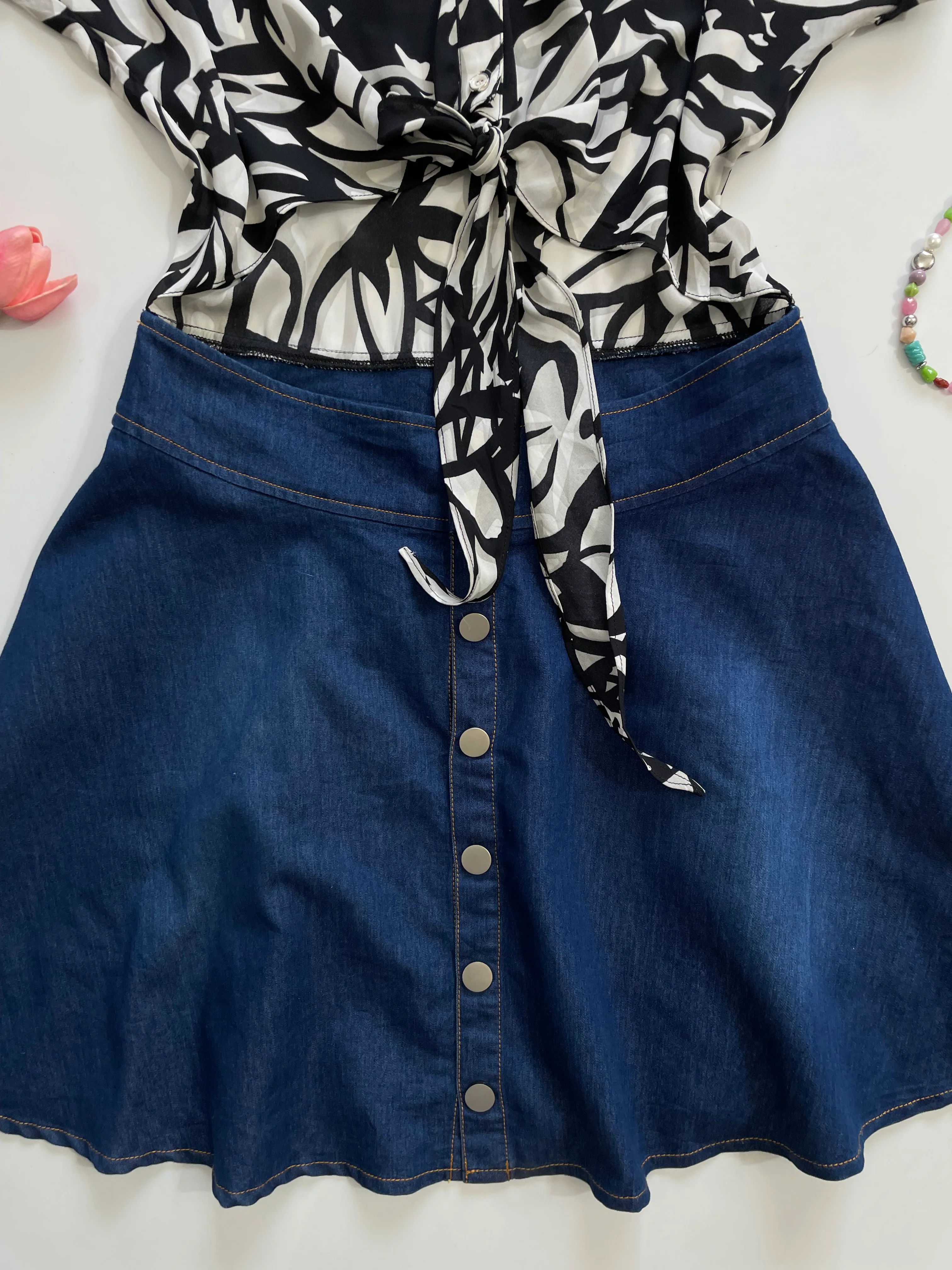 Denim Dress-Waist 30 - Image 3