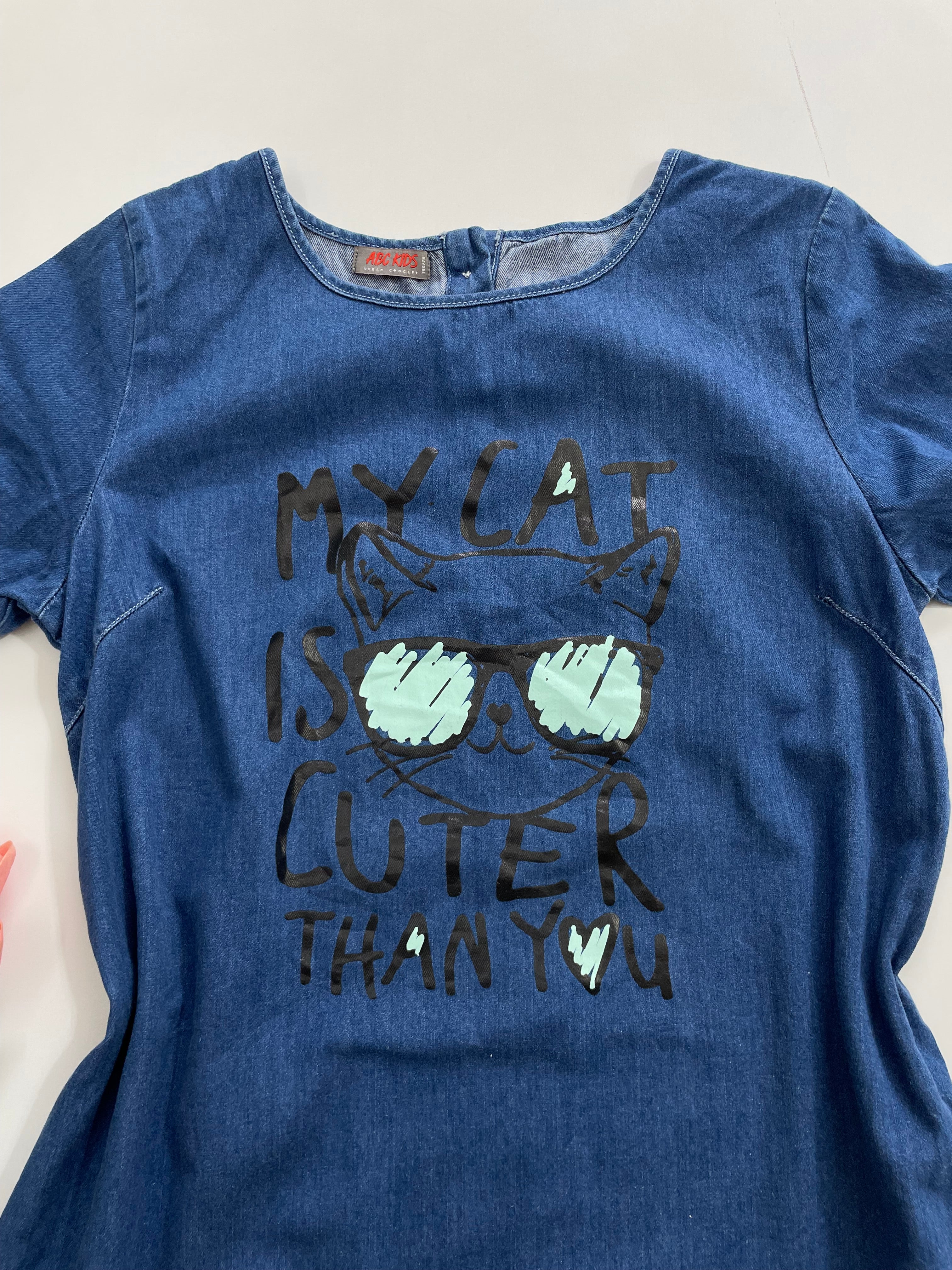 Denim Dress-Bust 32 - Image 2