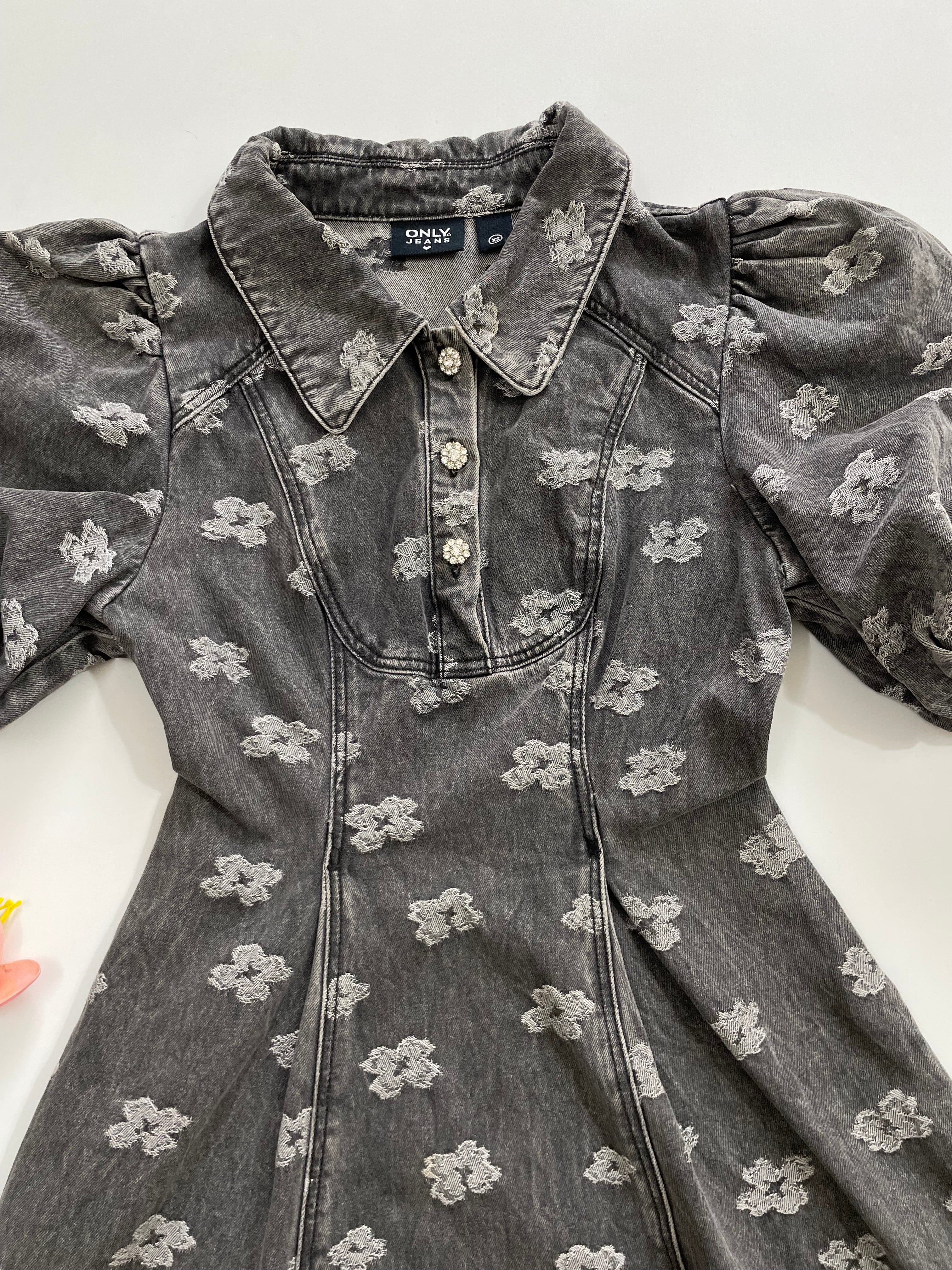 Denim Dress-Bust 28 - Image 2