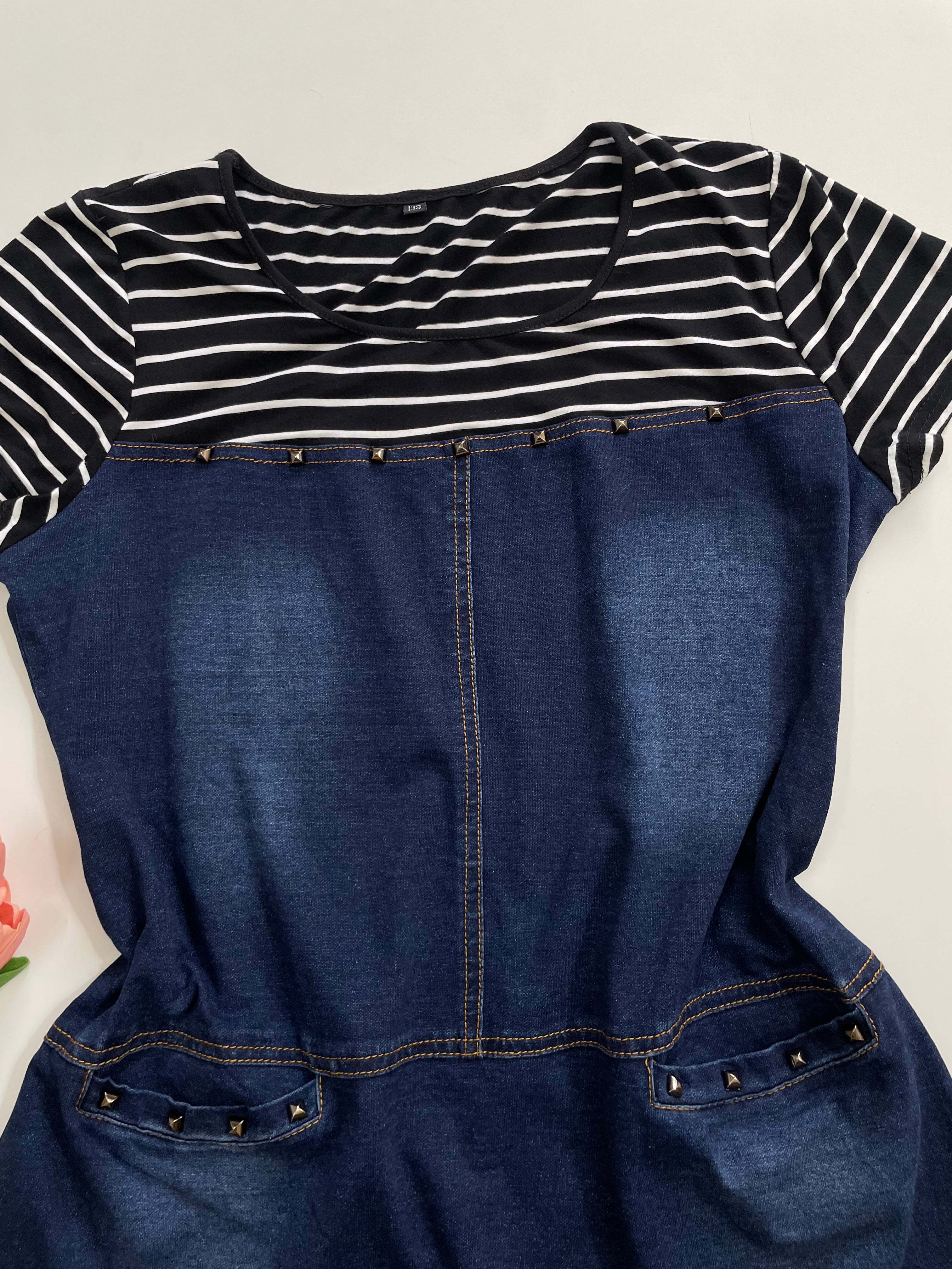 Denim Dress-Bust 36 - Image 2