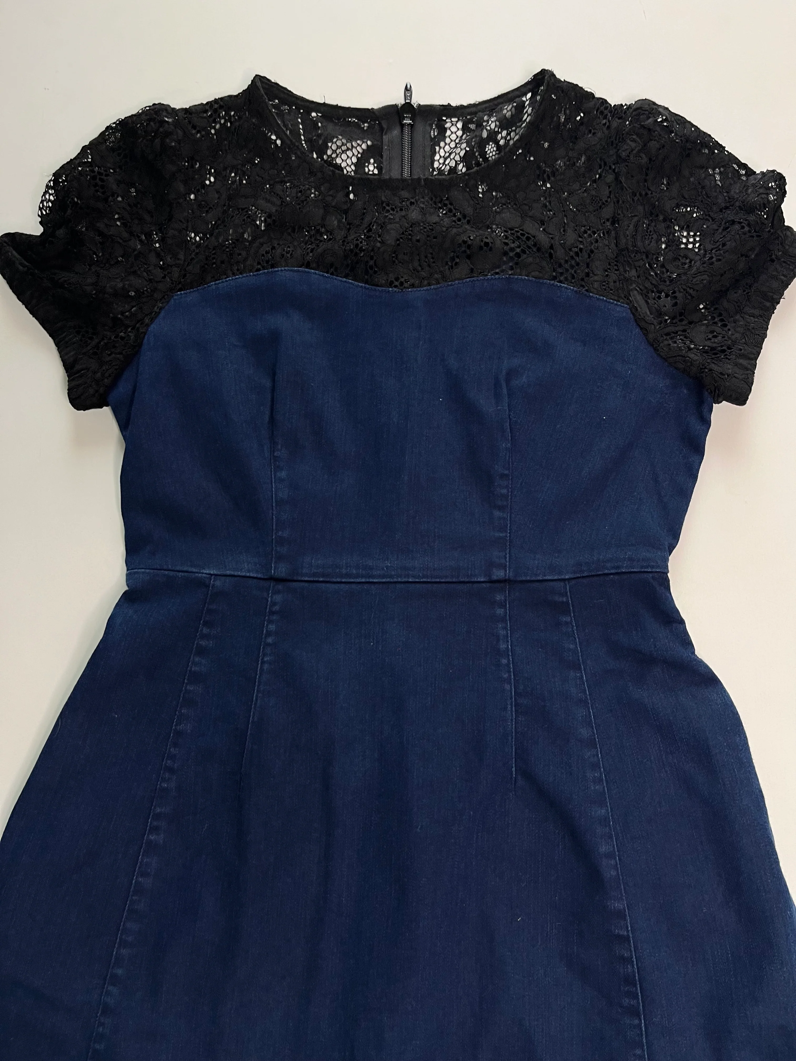 Denim Dress-Bust 32 - Image 2