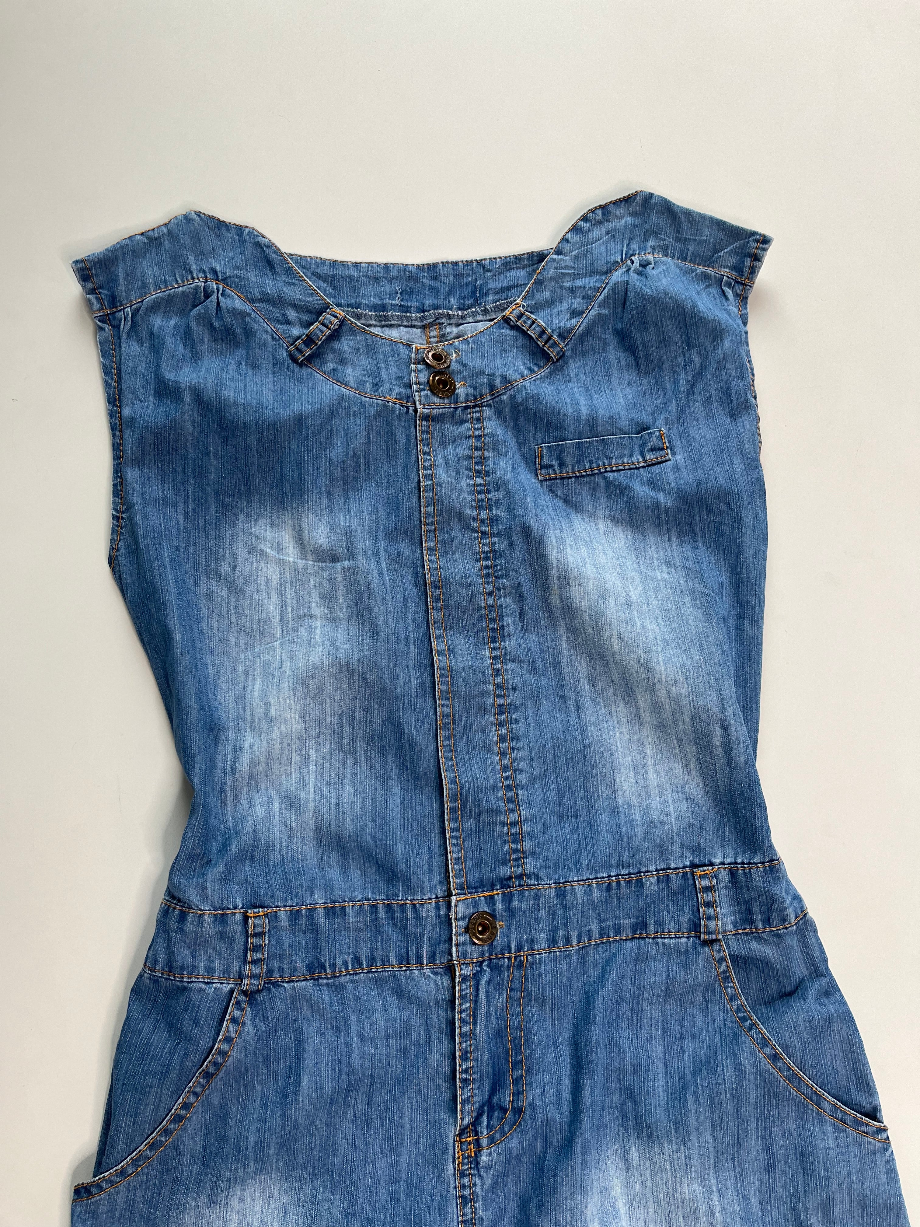 Denim Dress-Bust 34 - Image 2