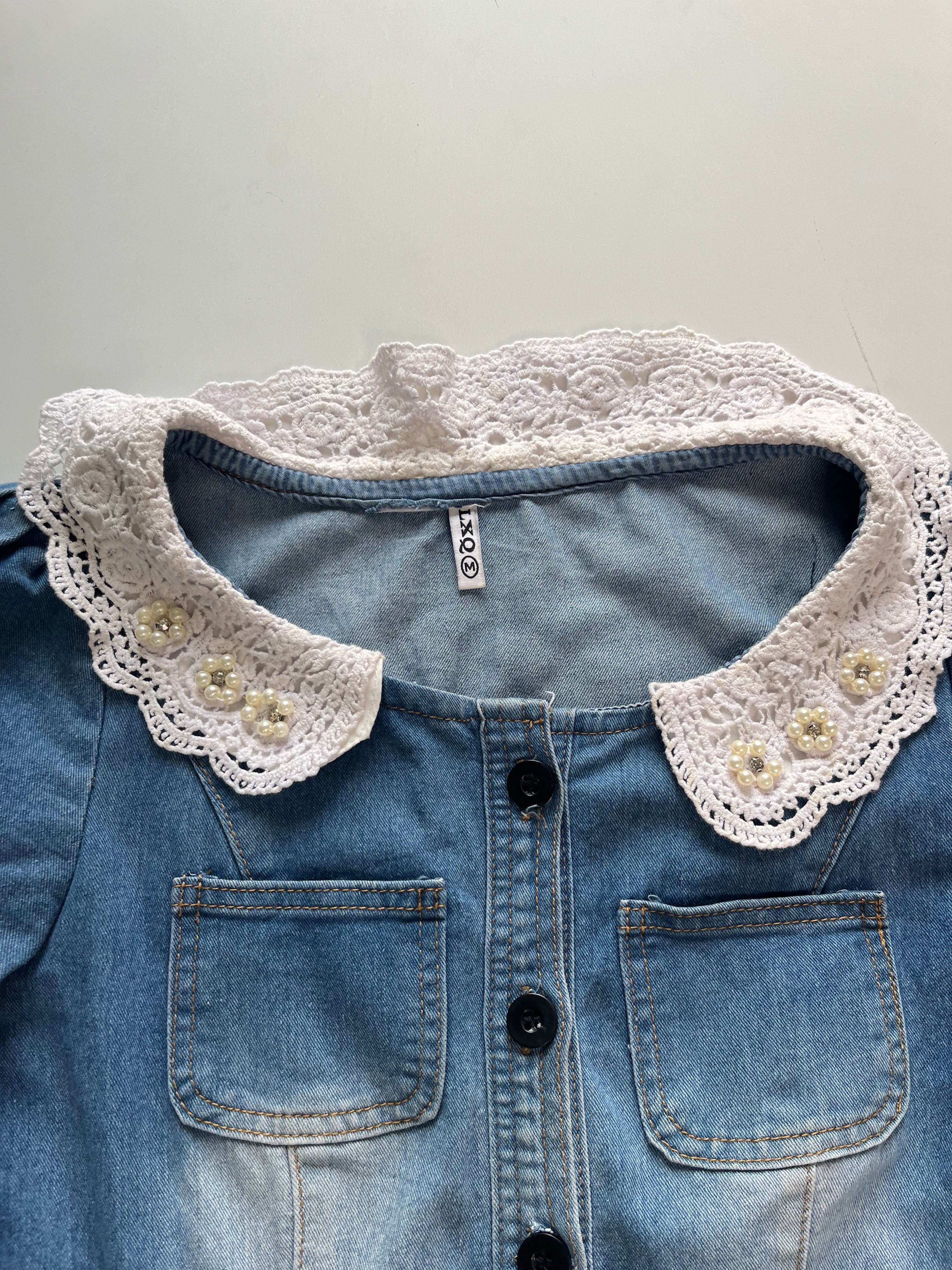 Denim Dress-Bust 32 - Image 3
