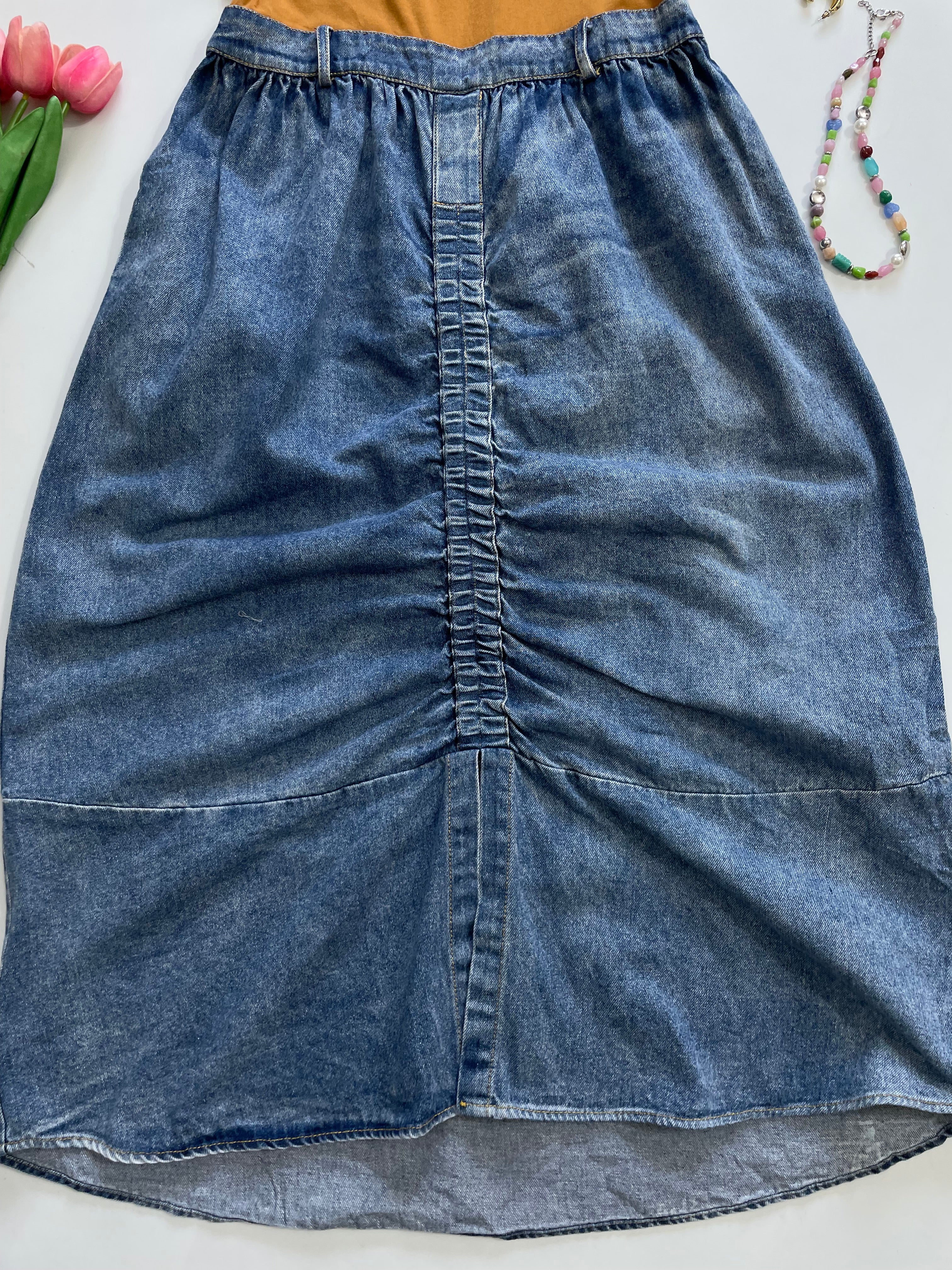 Denim Dress-Bust 34 - Image 3